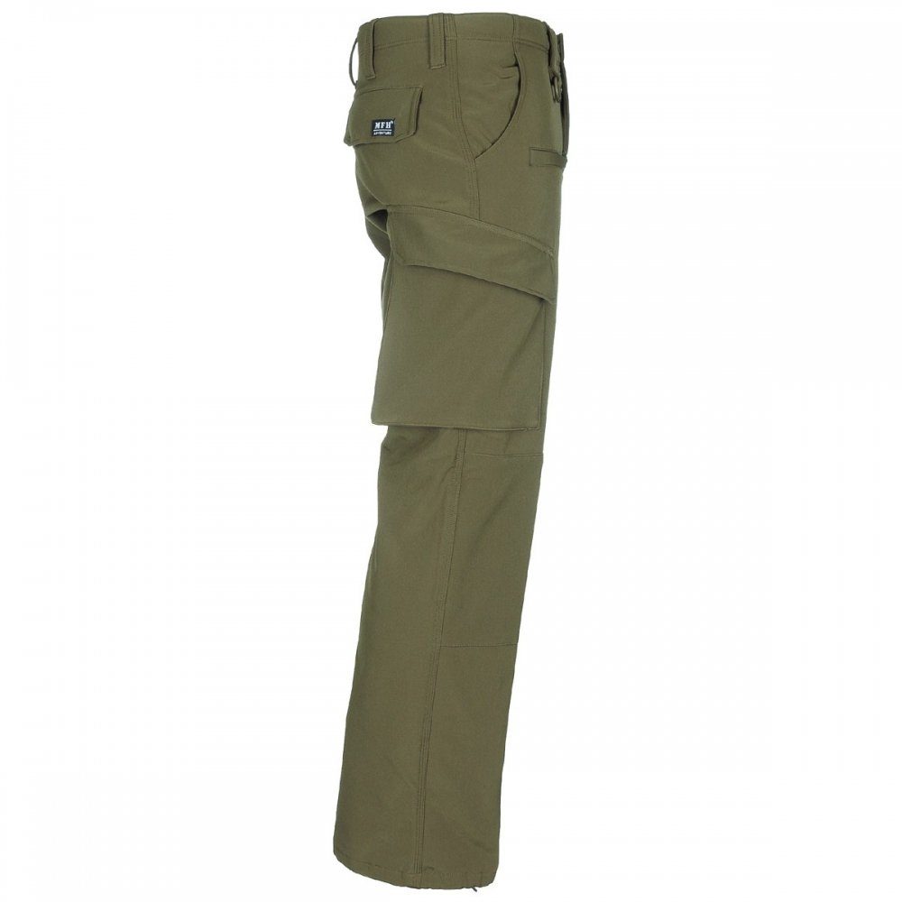 MFH Softshellhose Soft oliv Shell XXL Allround, Hose, 