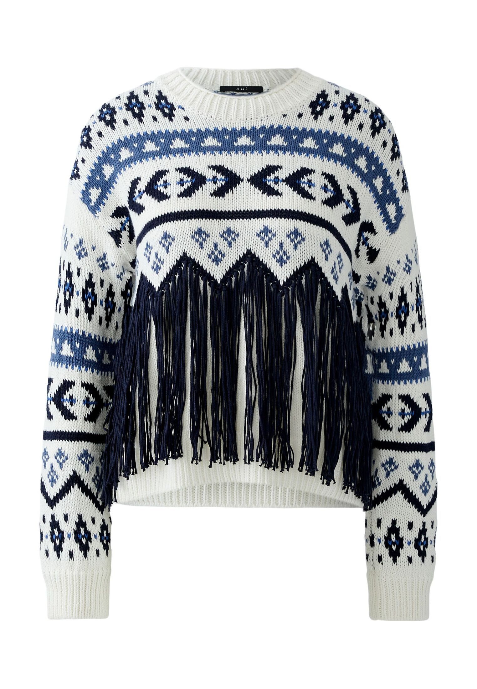 Oui Rundhalspullover Pullover günstig online kaufen