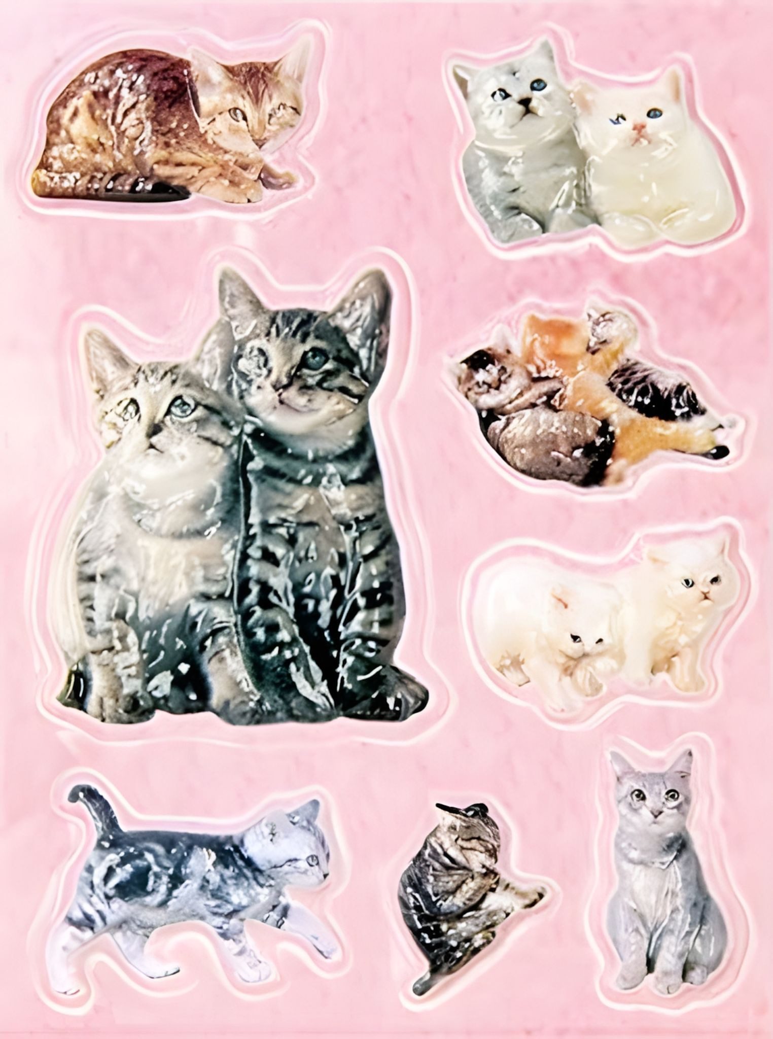 HERMA Sticker HERMA Schmucketikett Magic Katzen Popup 1Bl 1Pack