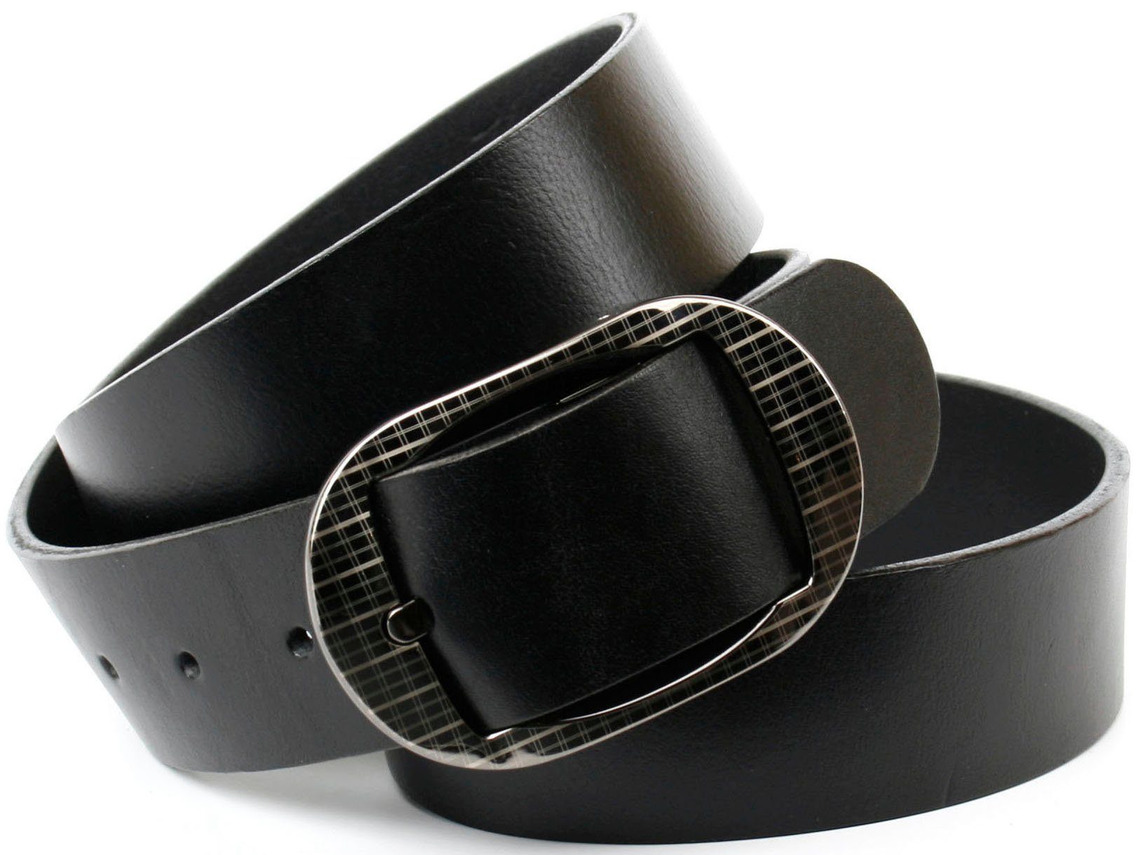 Anthoni Crown Ledergürtel Jeansgürtel mit leicht glänzender Oberfläche günstig online kaufen