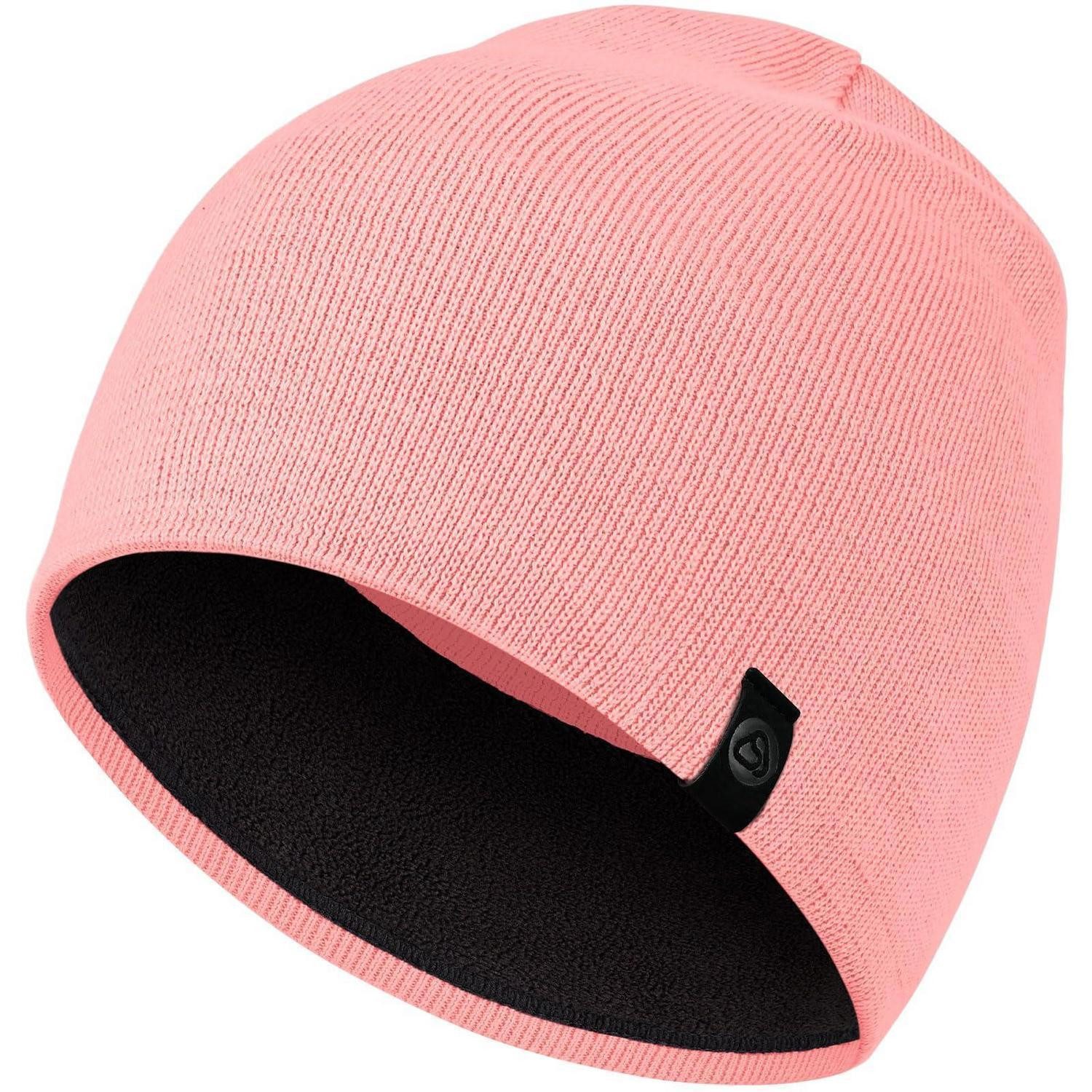 LuxusKollektion Strickmütze Strickmütze Winter Rosa Weich Damen Herren (1-St)