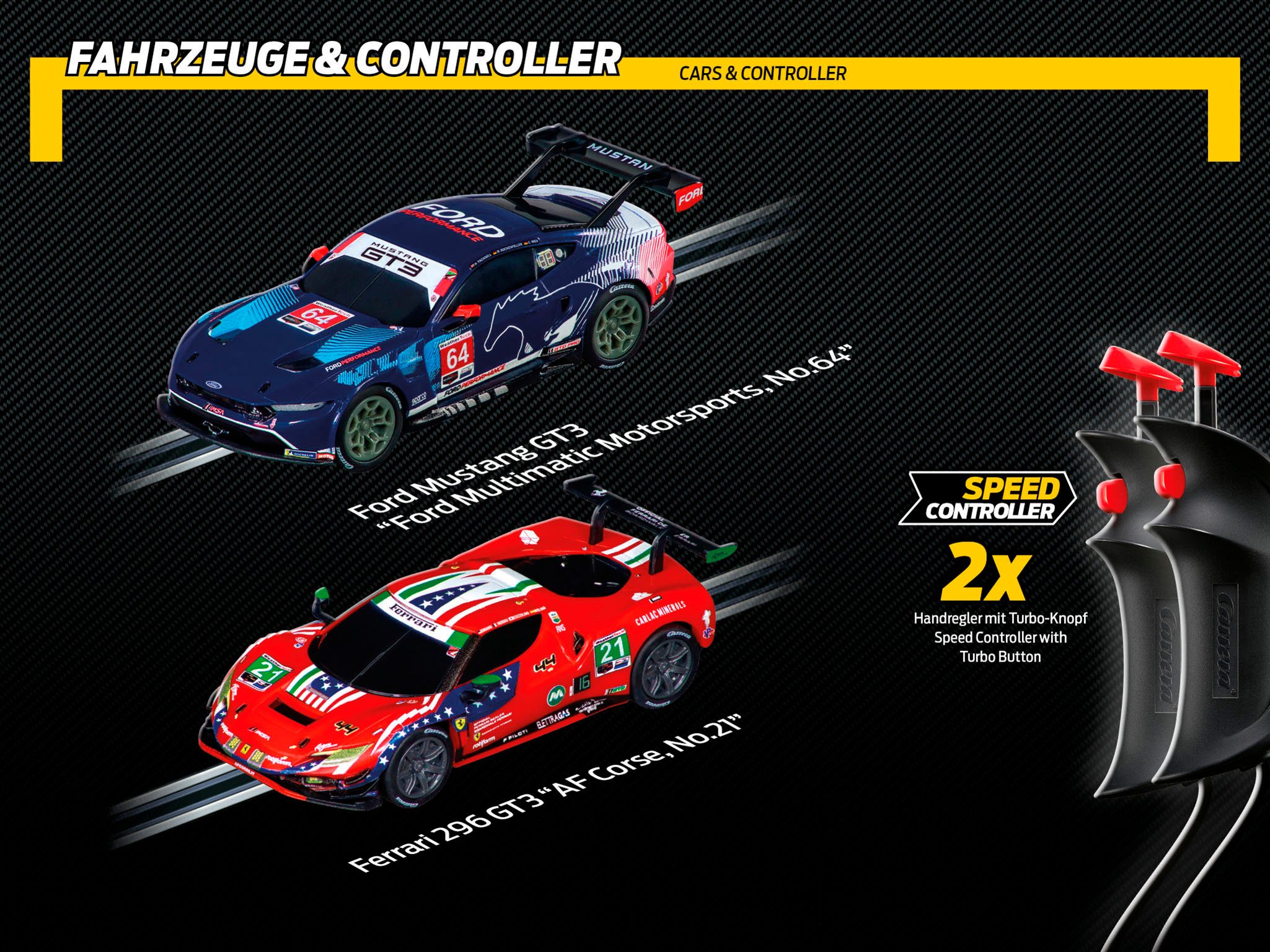 Carrera® Autorennbahn Carrera GO!!! GT Powerplay (Streckenlänge 4,9 m)