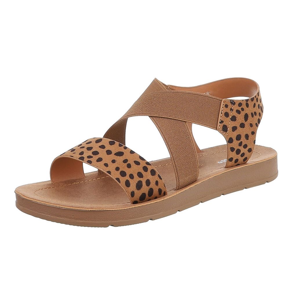 Ital-Design Modische Sommer-Sandalen mit verstellbaren Riemen Riemchensanda günstig online kaufen