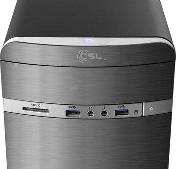 CSL Speed V25882 PC (Intel® Core i3 12100, Intel UHD Graphics 730, 8 GB RAM, 500 GB SSD, Luftkühlung)