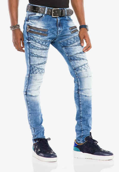 Cipo & Baxx Bequeme Jeans im stylischen Look in Straight Fit
