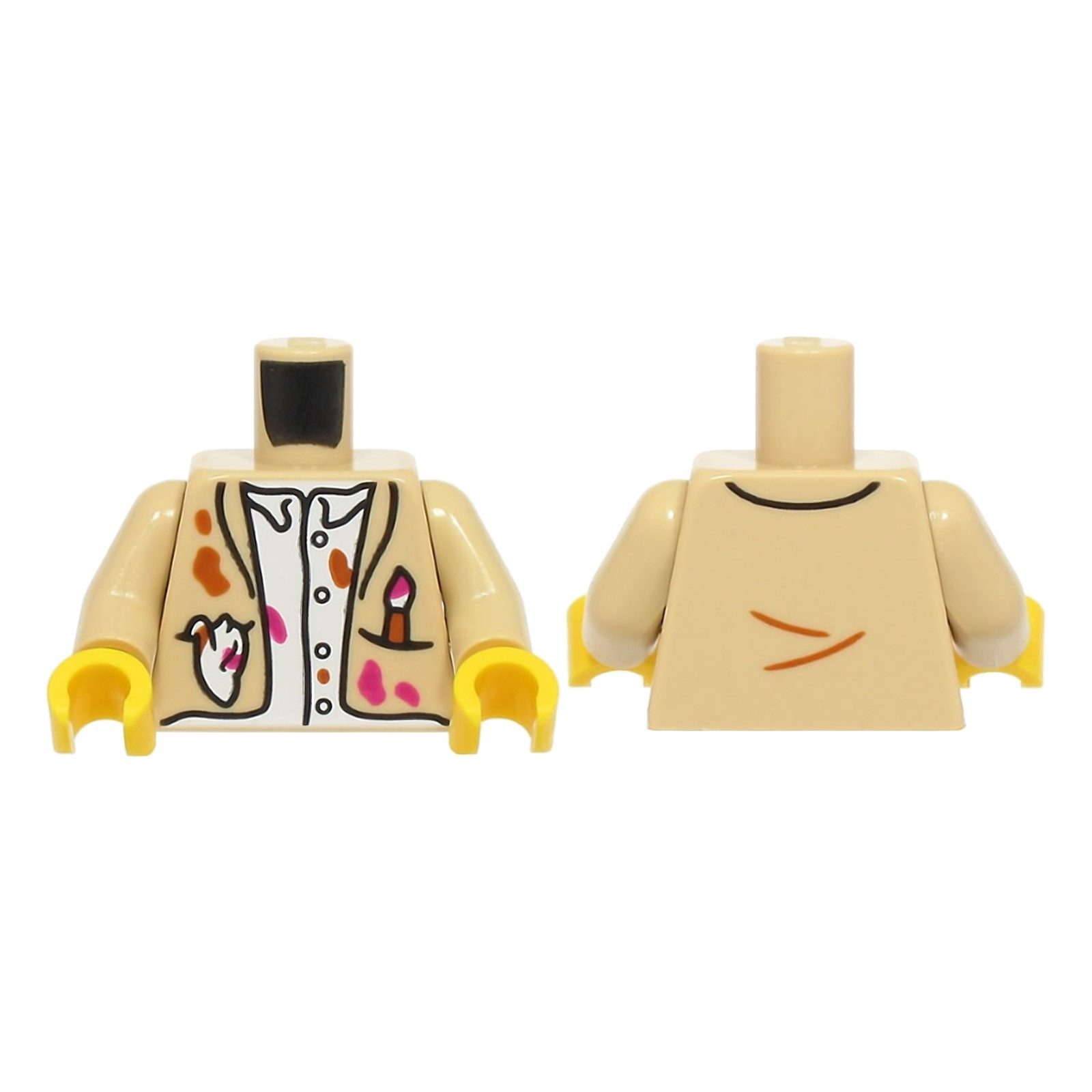 LEGO® LEGO Beige Torso Jacket offen (973pb6013c01) – neu Spielbausteine