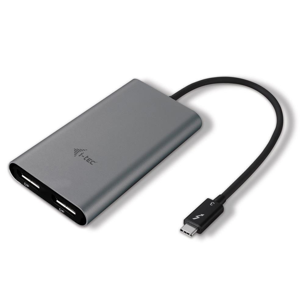 I-TEC i-tec Thunderbolt 3 Dual DP Адаптери für Multimedia. Audio- & Video-Adapter Nicht zutreffend zu Monitor