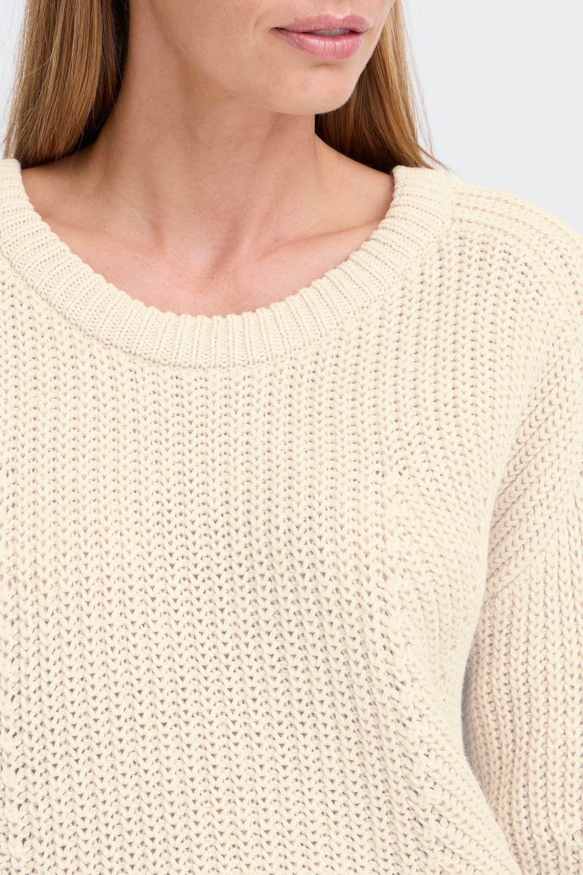 OXMO Strickpullover OXKanna Kuscheliger Pullover