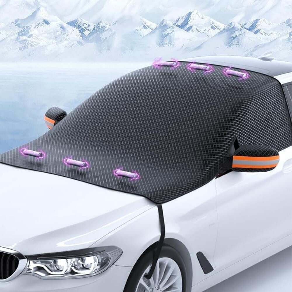 Frontscheibenabdeckung Auto Winter Frontscheibenabdeckung für Skoda Sonnenschutz Frostschutz