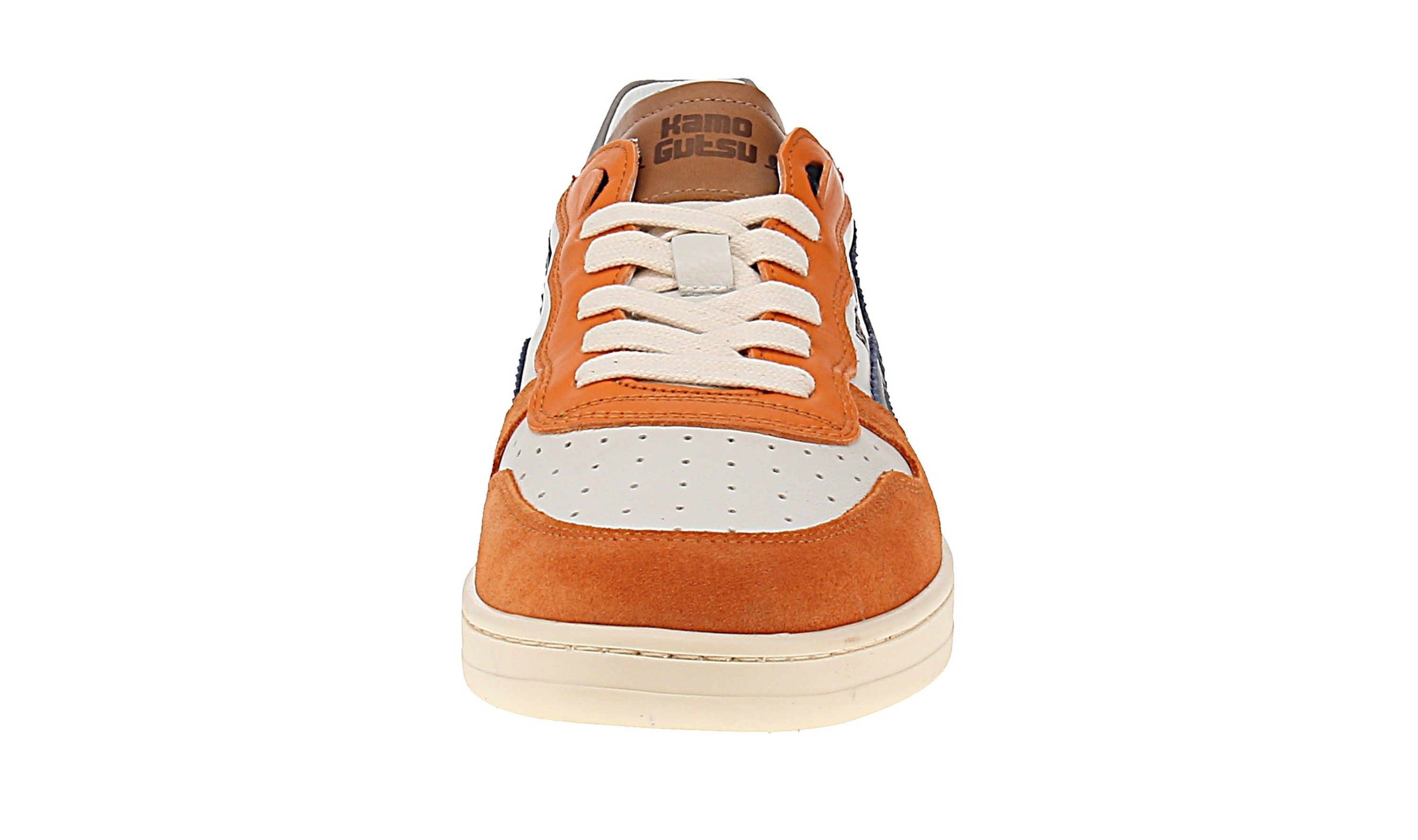 Kamo-Gutsu Kamo-Gutsu Campo-048 - Herren Schuhe Sneaker - Arancio-Denim Sneaker