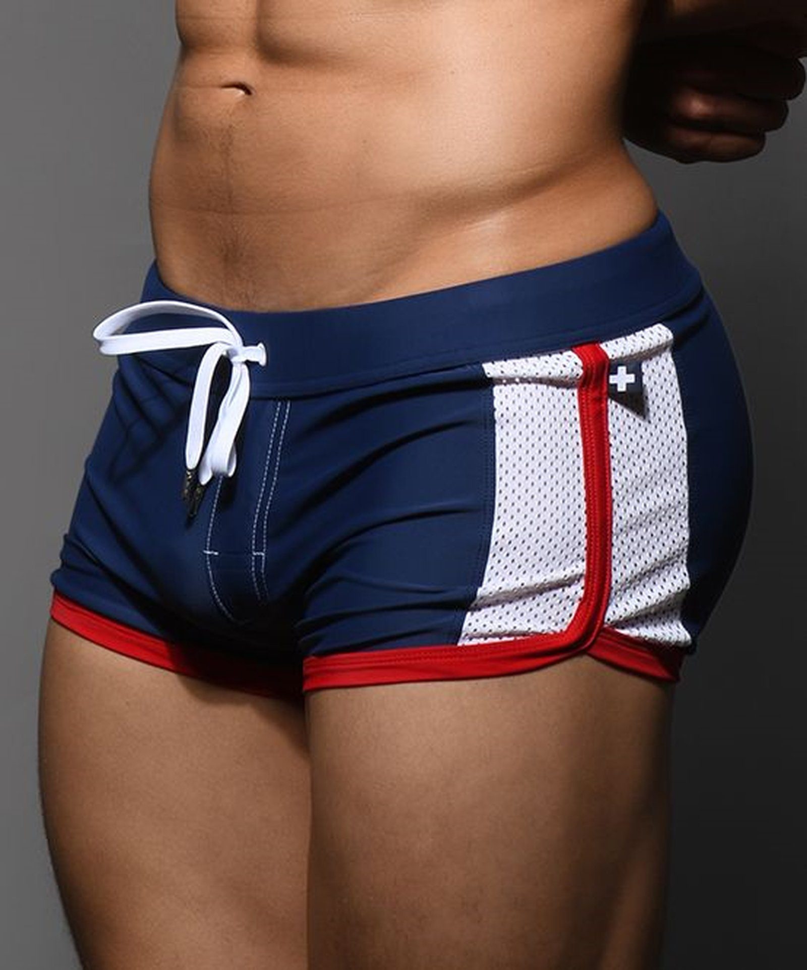 Andrew Christian Badepants Savoy Mesh Trunk Andrew Christian Markenlabel