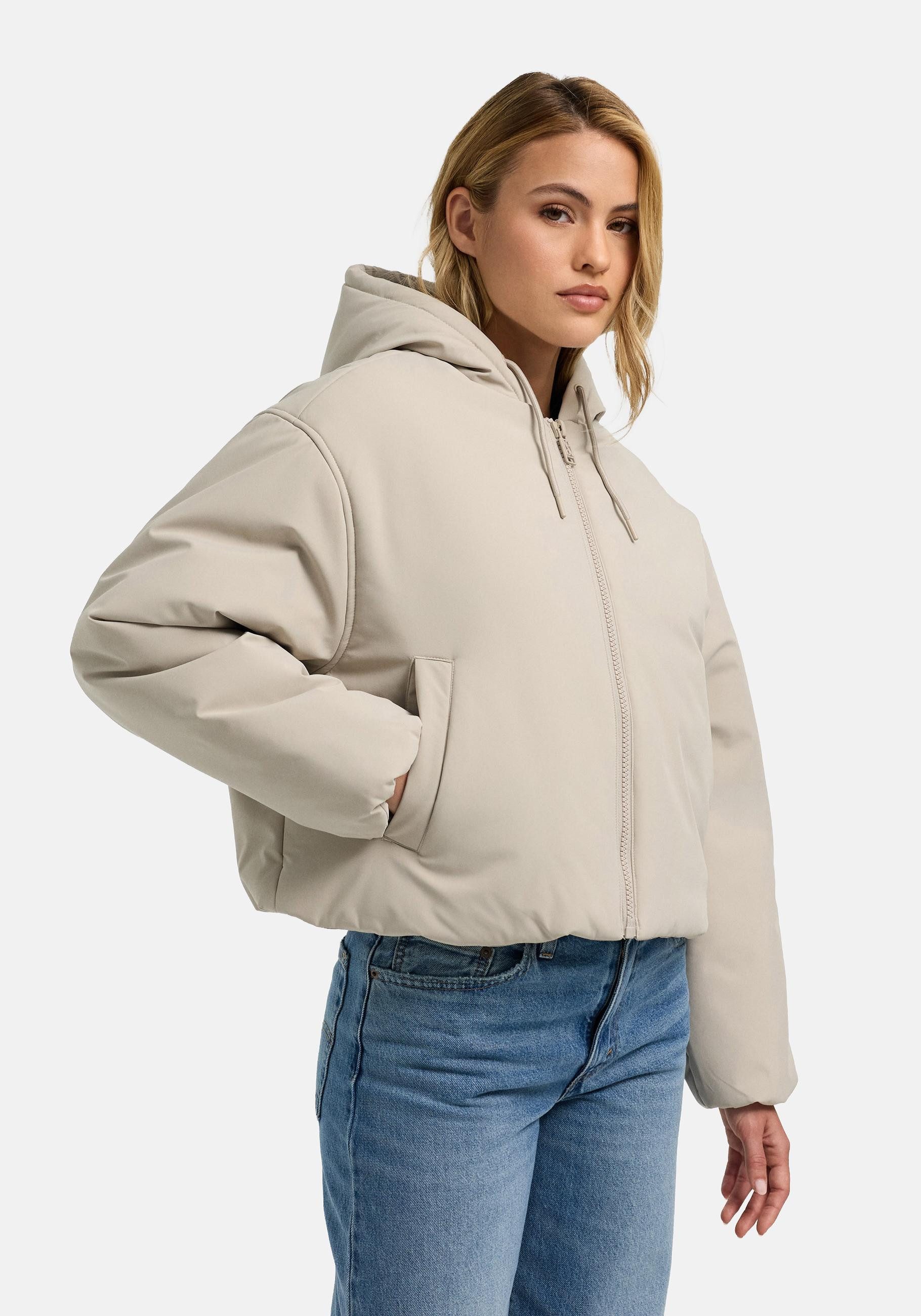 Navahoo Winterjacke Biscuitaa 14 Kurze warme Damenjacke