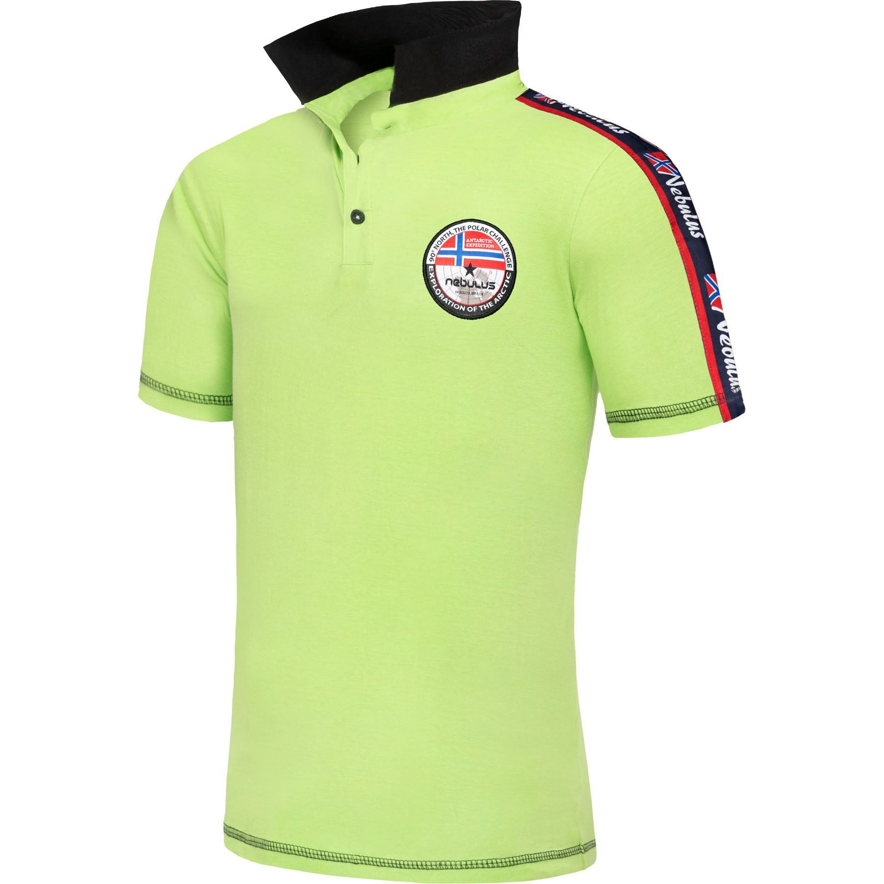 Poloshirt NEBI, P4974 - Herren, limettengrün, L