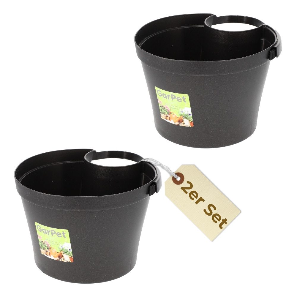 GarPet Blumentopf 2x Fallrohr Blumentopf für günstig online kaufen