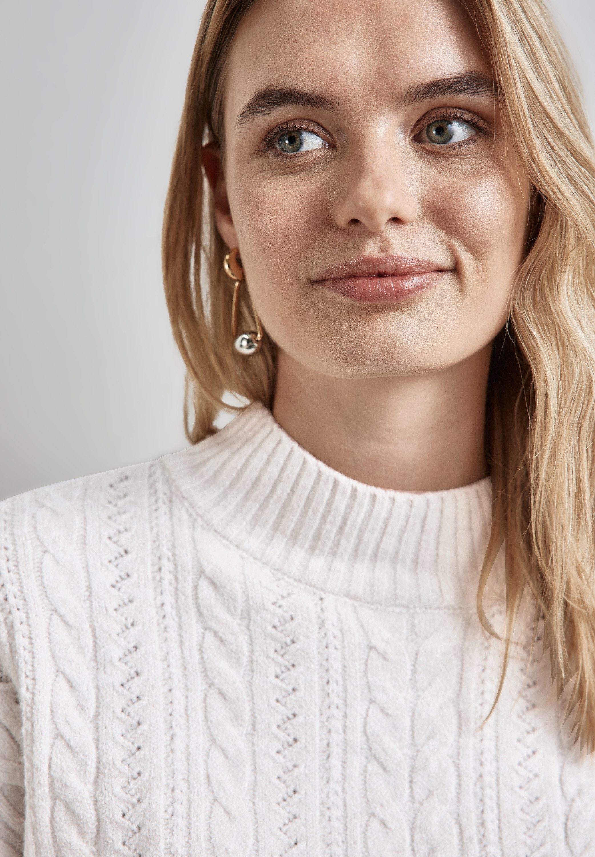 STREET ONE Strickpullover, mit Stehkragen günstig online kaufen