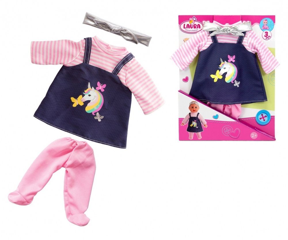 SIMBA Anziehpuppe Puppe Zubehör Babypuppe Laura Einhorn Fashion 3 teilig 10 günstig online kaufen