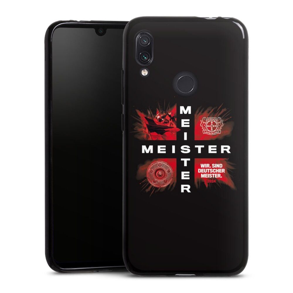 DeinDesign Handyhülle Bayer 04 Leverkusen Meister Offizielles Lizenzprodukt, Xiaomi Redmi Note 7 Silikon Hülle Bumper Case Handy Schutzhülle
