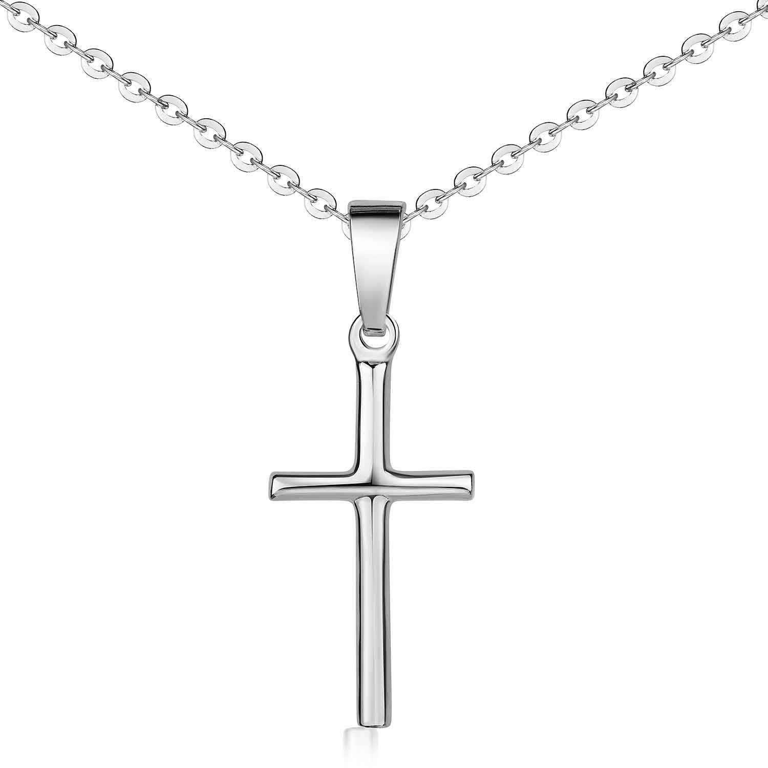 Materia Kreuzanhänger Dezentes Kreuz klein KA-305-Silber, günstig online kaufen