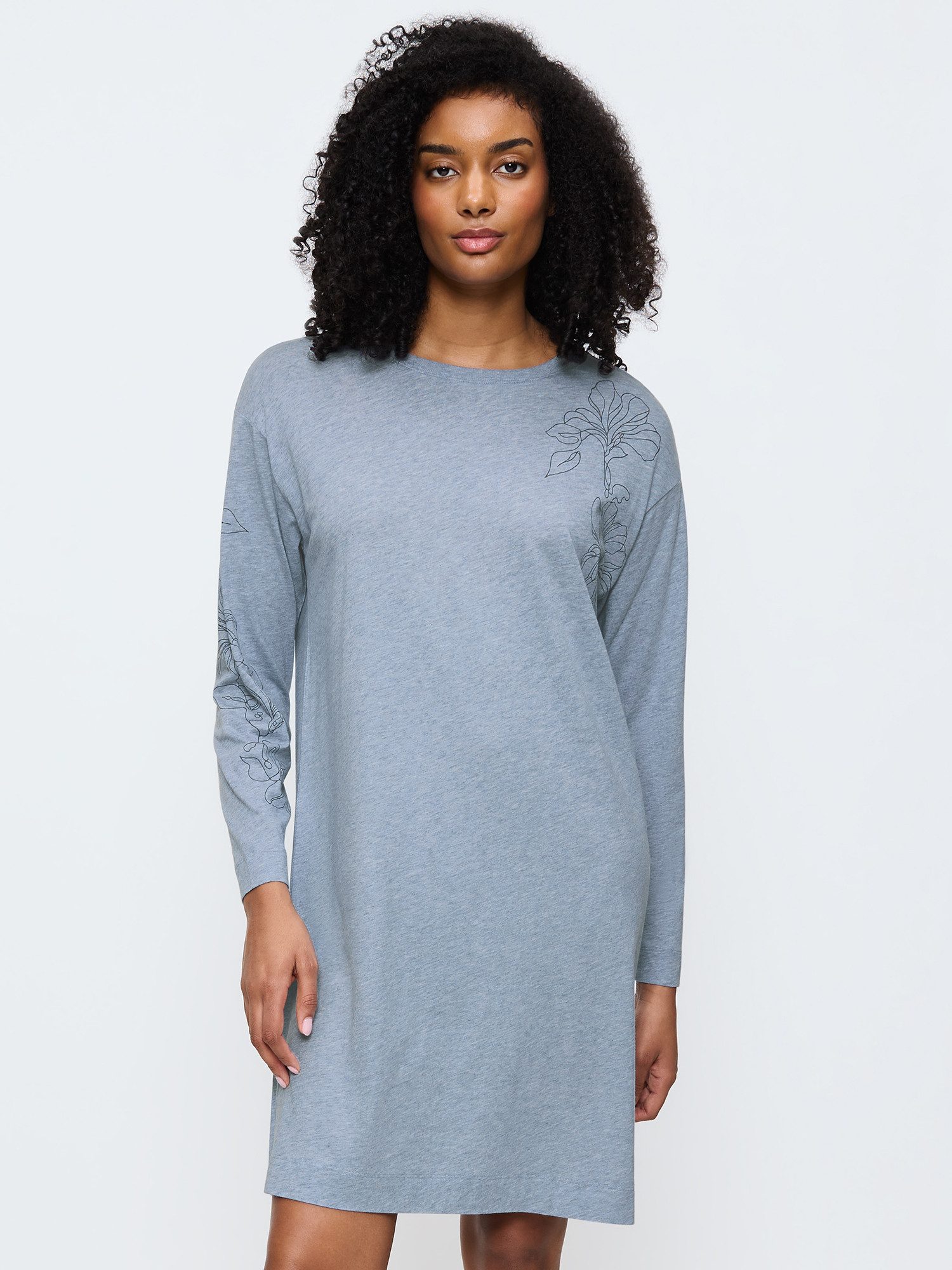 Triumph Nachthemd Endless Comfort breite Bündchen und Saum - bequeme Passfo günstig online kaufen