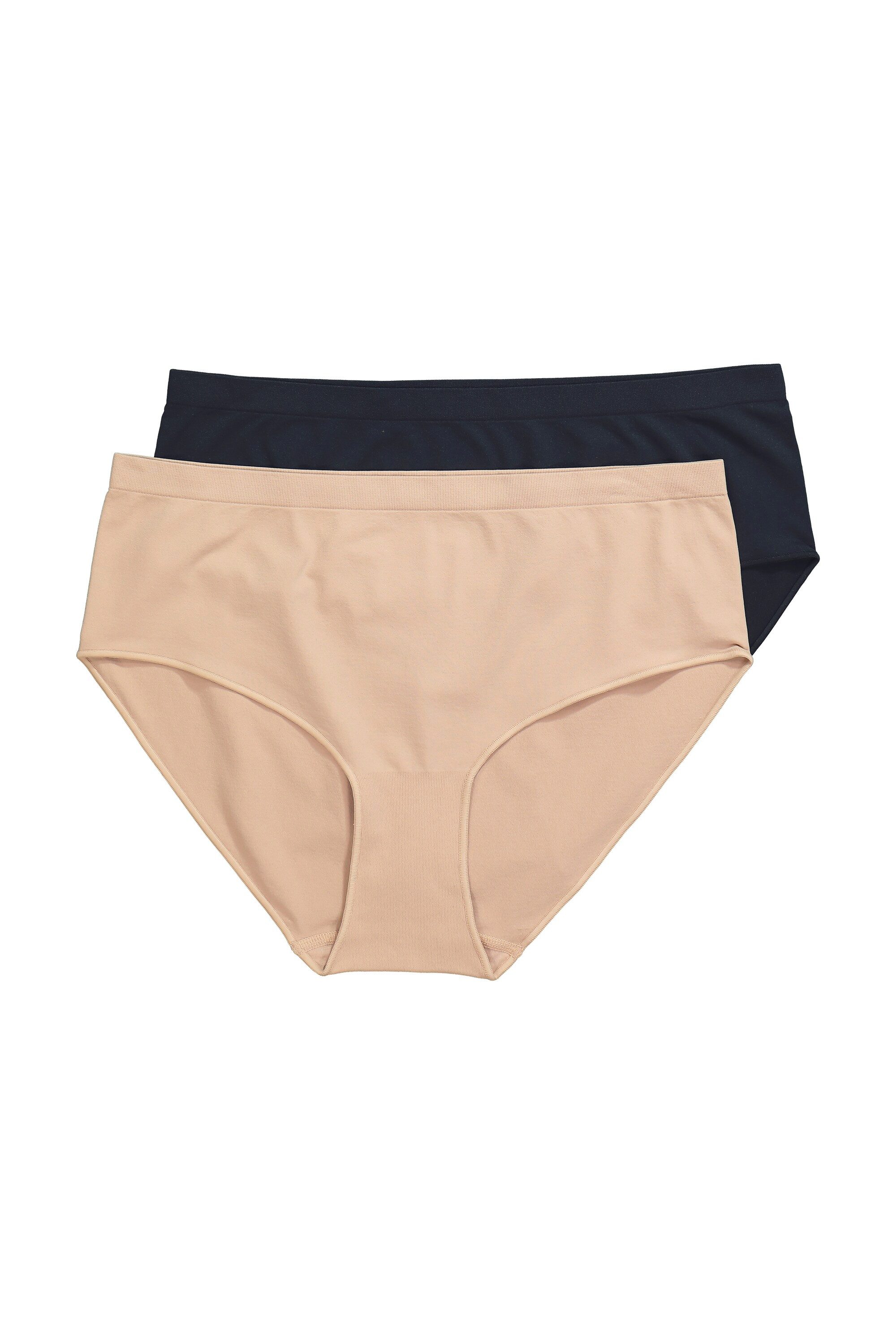 Slip Midislips 2er-Pack nahtlos