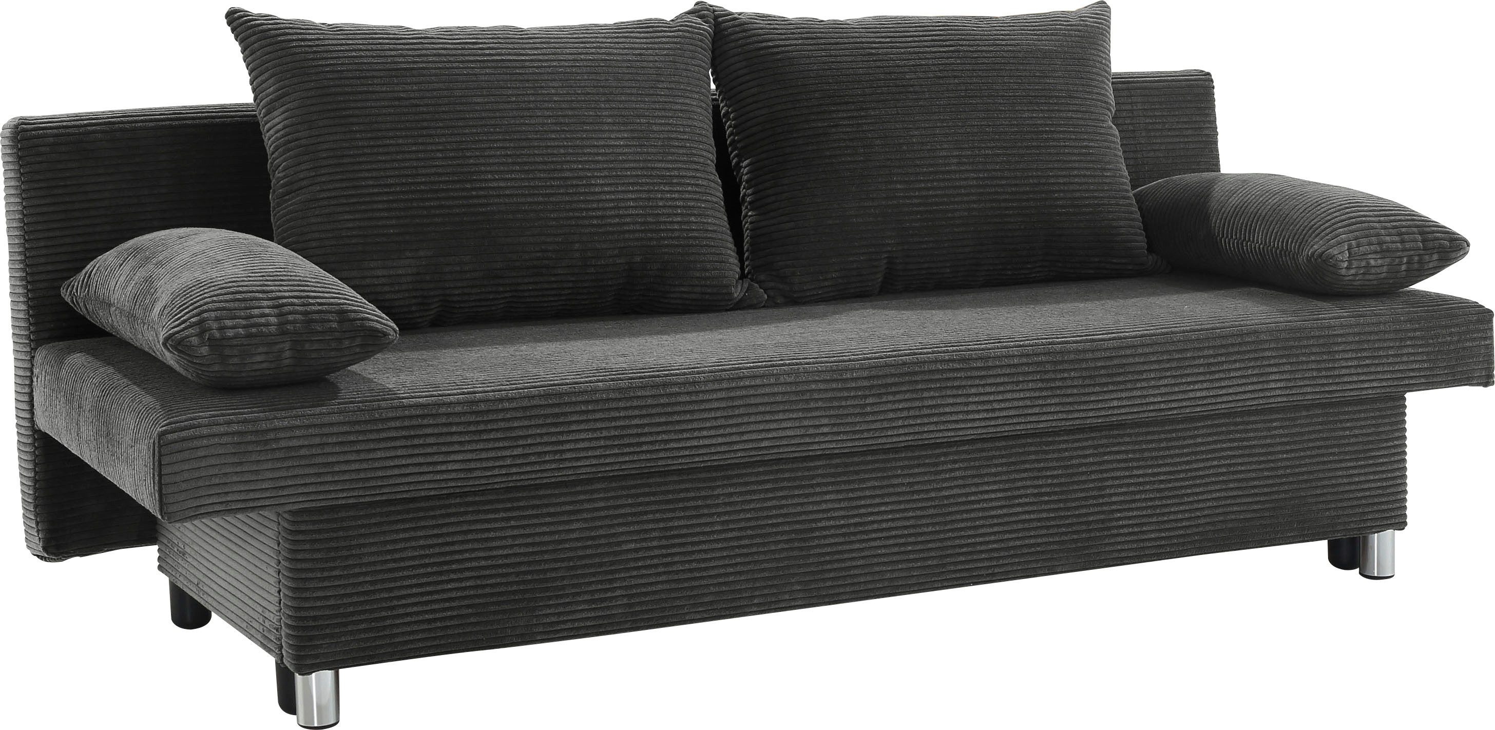 Jockenhöfer Gruppe Schlafsofa B: 191 cm, Liegefl. 120x191 cm, mit Bettfunktion & Bettkasten