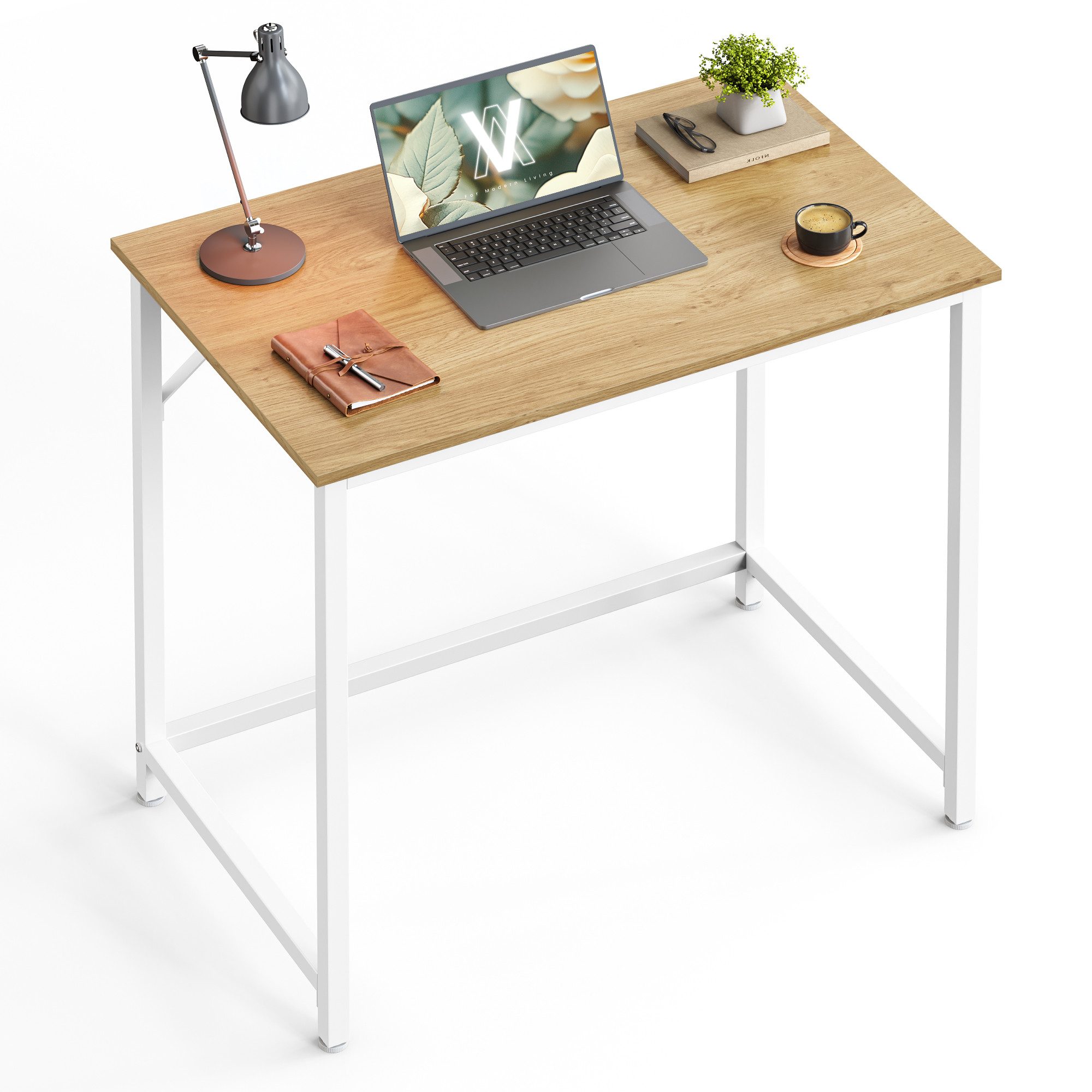 VASAGLE Schreibtisch Computertisch, Bürotisch, 80/100/120/135/160 cm, moder günstig online kaufen