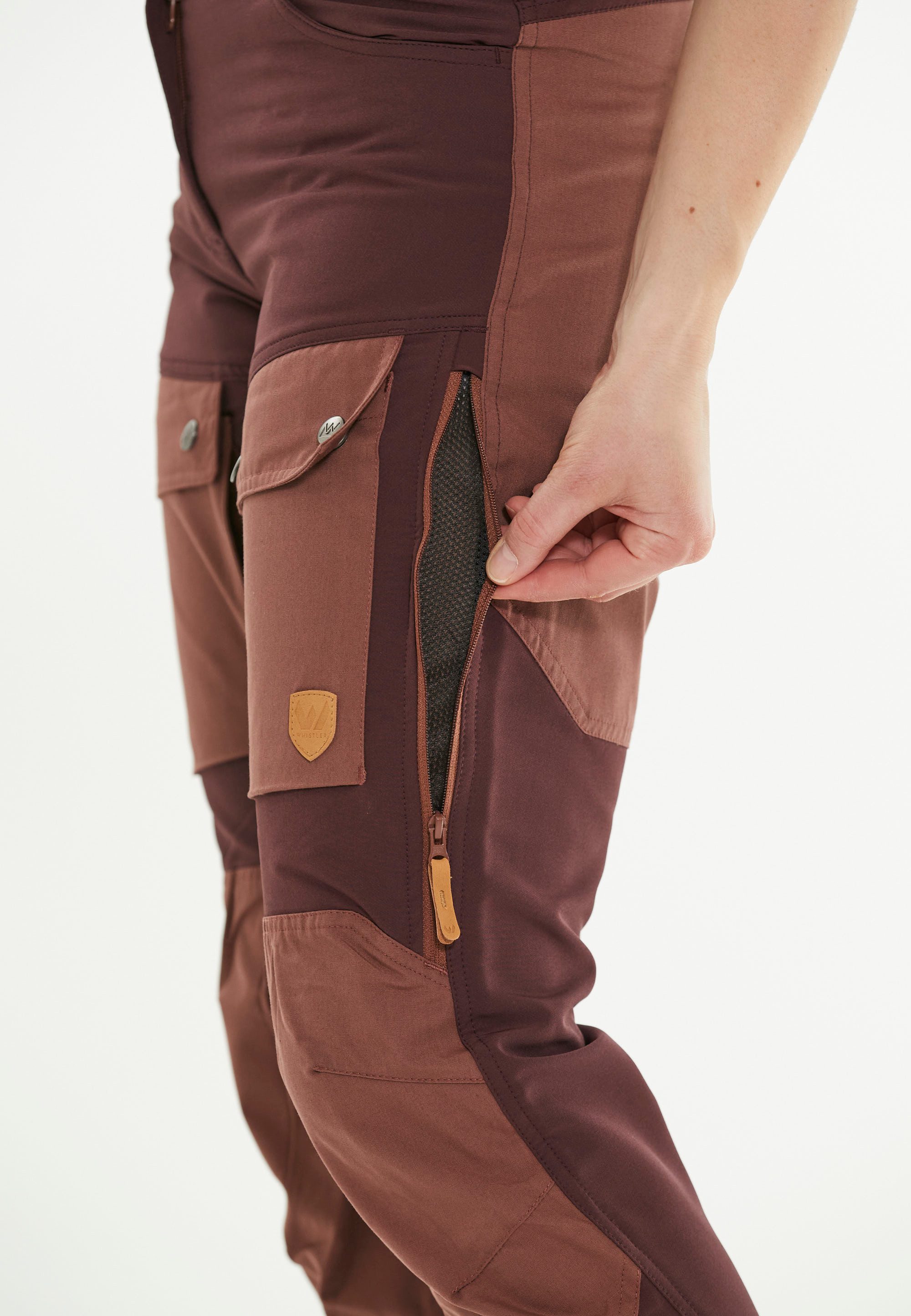 WHISTLER Softshellhose Anissy mit atmungsaktivem Material