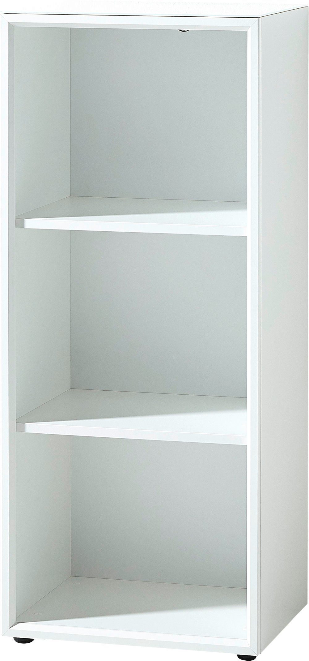 moebel-dich-auf Aktenschrank MONTERREY Glas und Front weiß 4) Set abschließbar, Büromöbel, aus (Büroschrank Oberboden