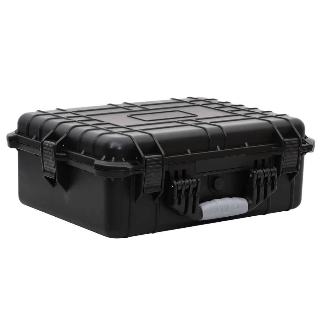 Kameratasche Flugkoffer Tragbar Schwarz 52x40x19 cm PP