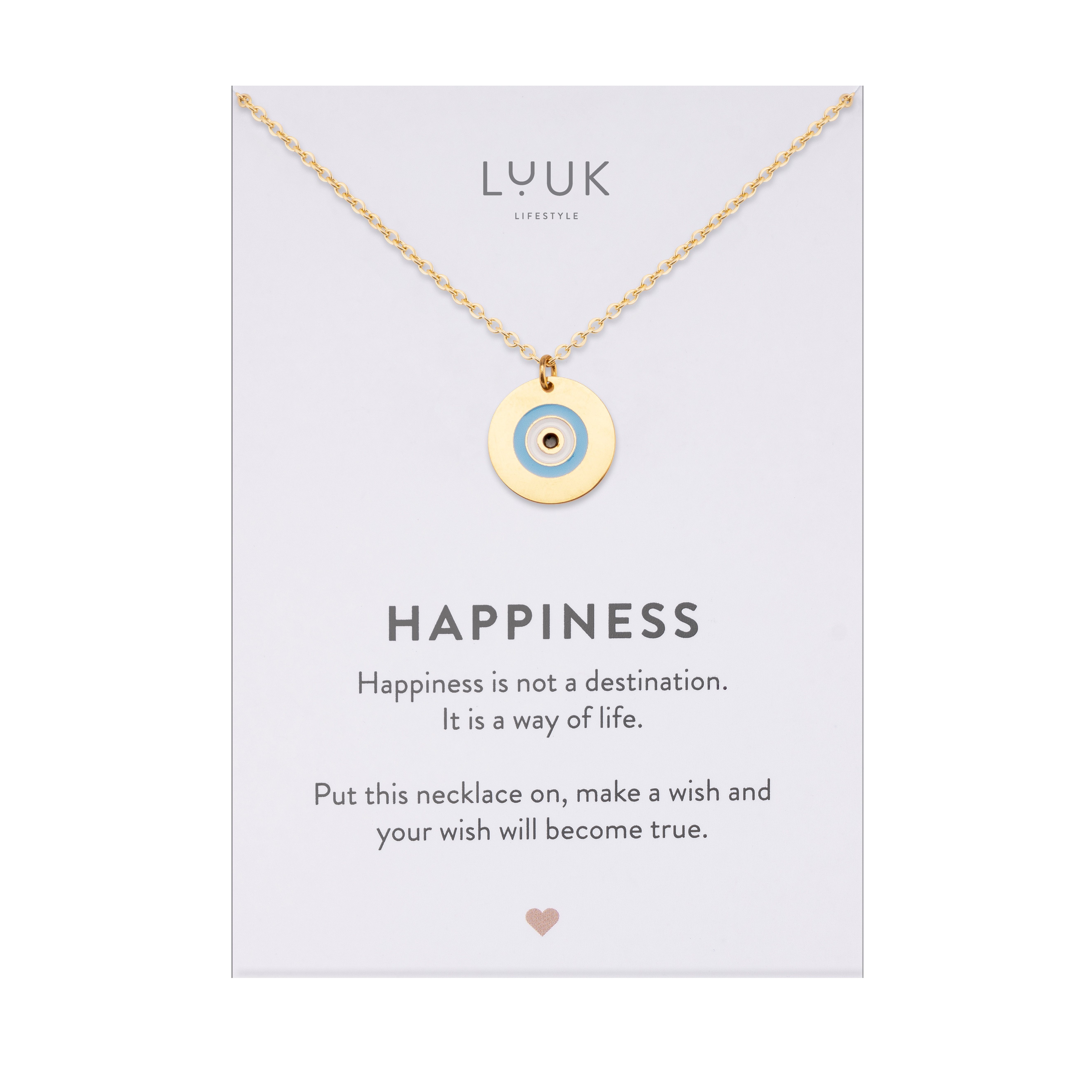 LUUK LIFESTYLE Kette mit Anhänger Evil günstig online kaufen
