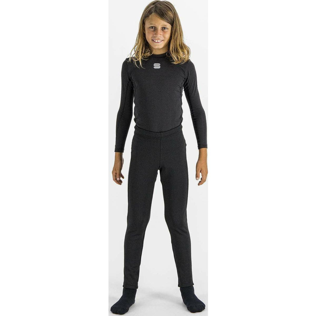 sportful Funktionsunterhemd Solid Tight Kid's Wärmende und elastische Baselayer-Leggings für Kinder, ideal für