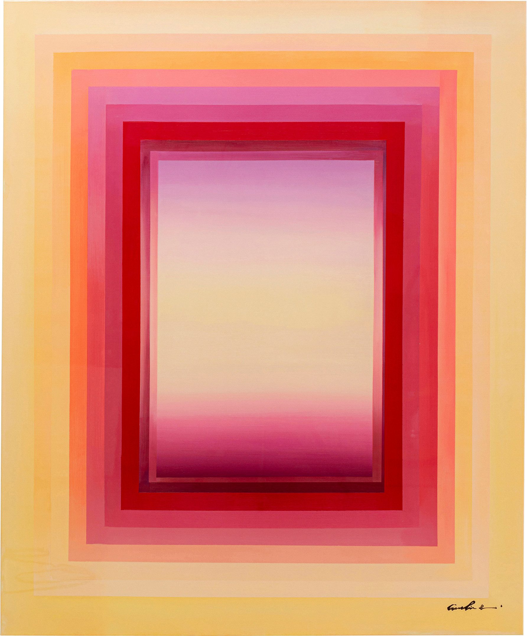 Kare Design Leinwandbild Leinwandbild Tendency Blush