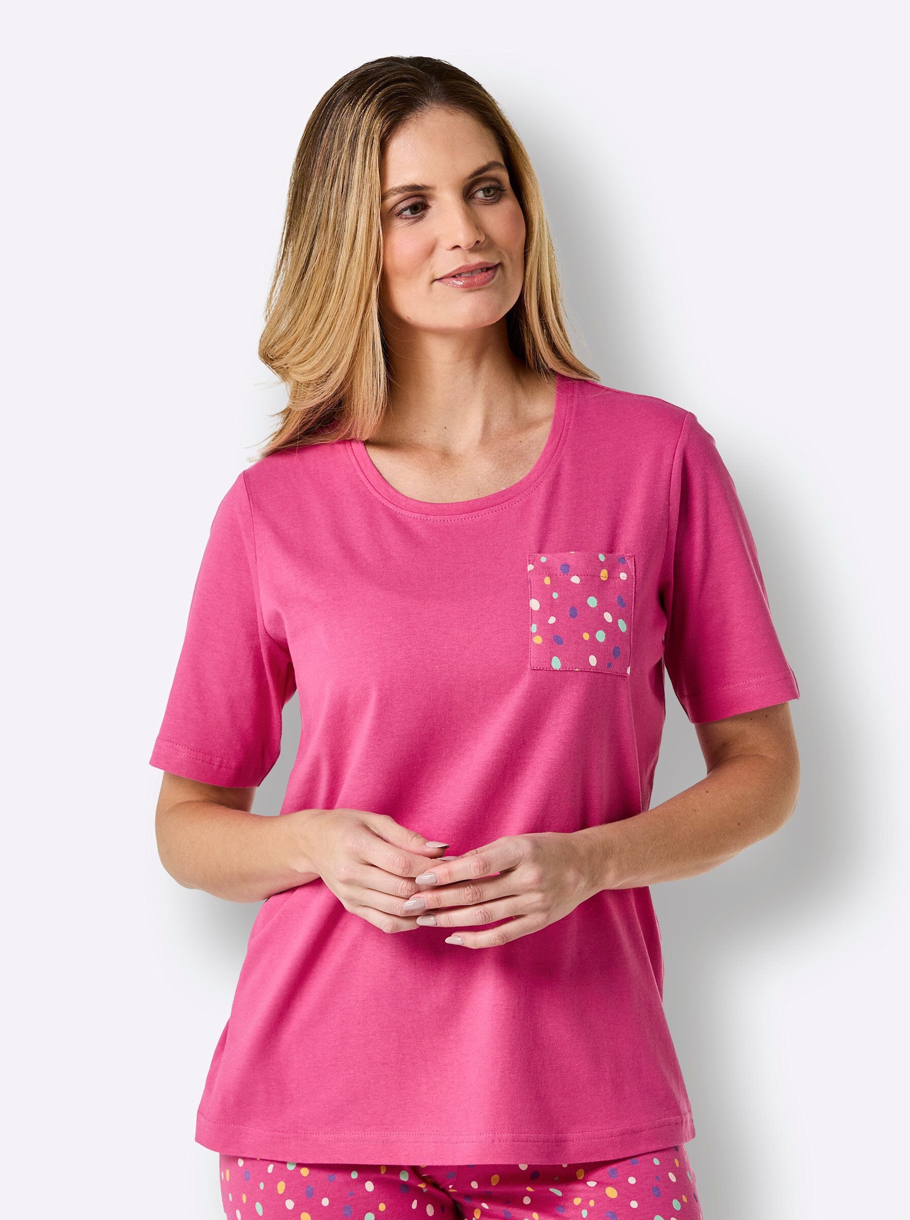 Witt Schlafanzug Schlafanzug-Shirt Kurzarm