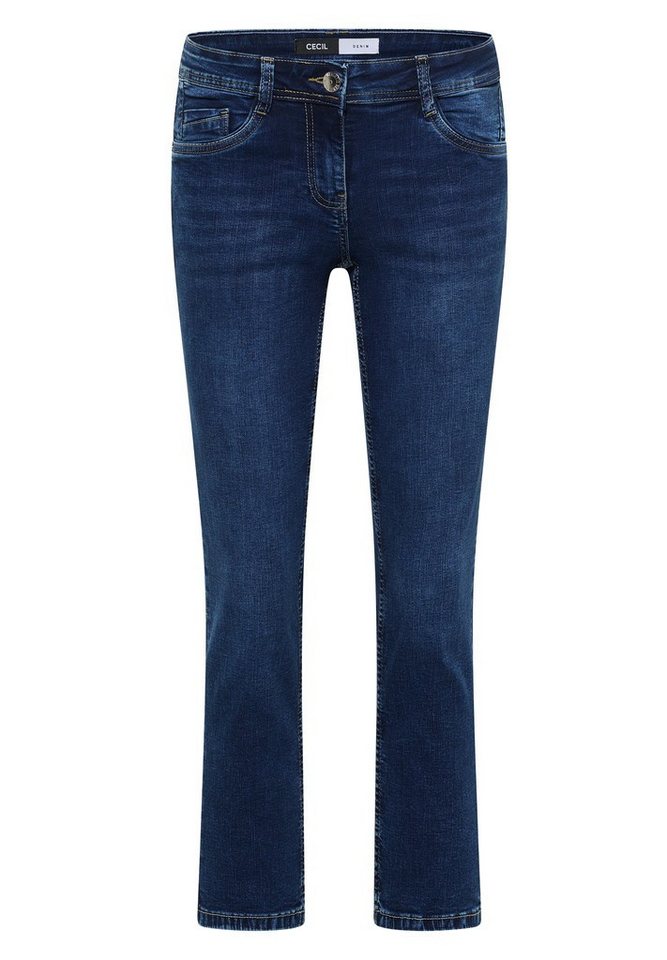 CECIL Bequeme Jeans Cecil / Da.Jeans / Style NOS Scarlett STRAIGHT Mi