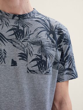 TOM TAILOR T-Shirt Gemustertes T-Shirt