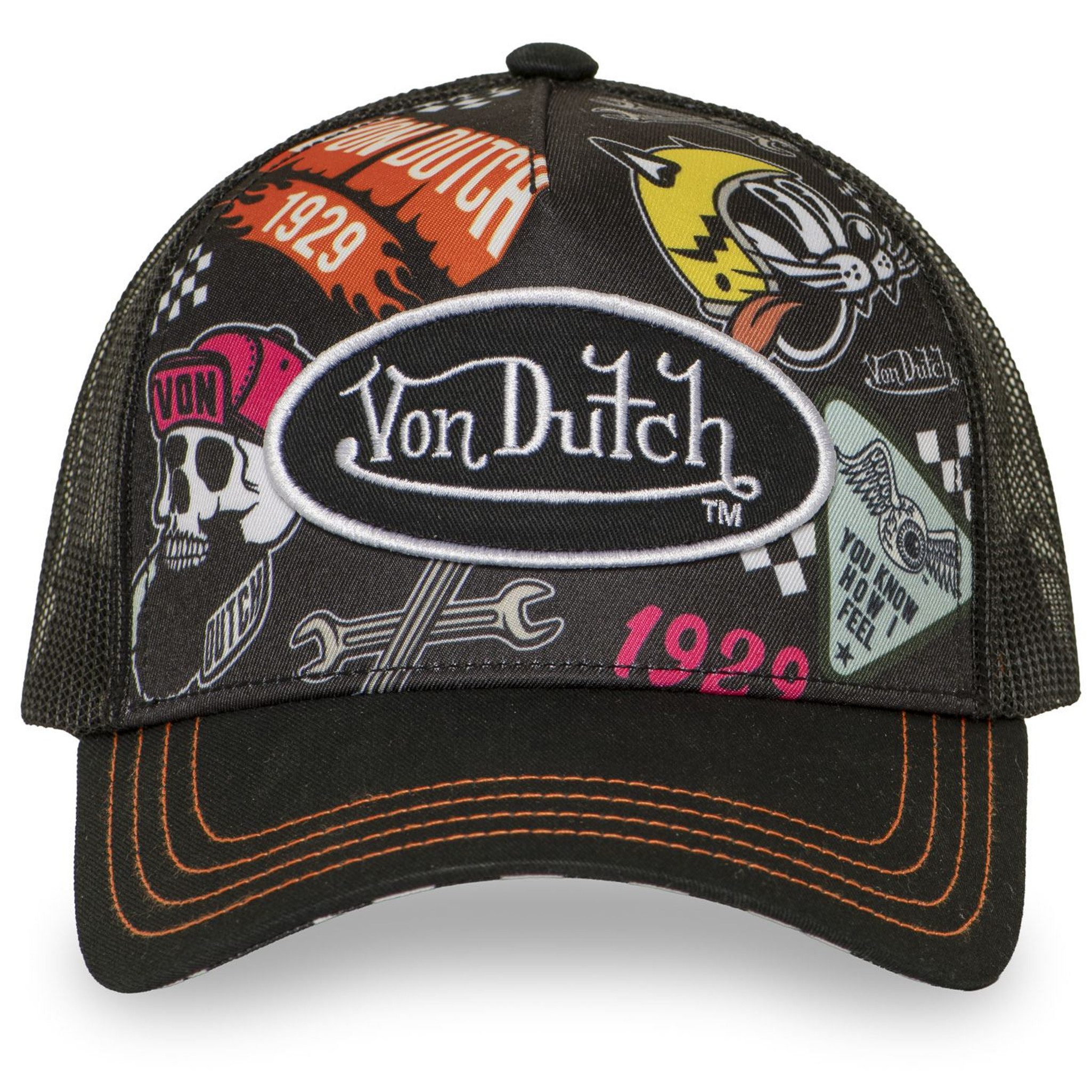 Von Dutch Trucker Cap Von Dutch Originals Trucker Cap - SUBLAMATION (Basecap, Basecap, Meshcap, Trucker Kappe)