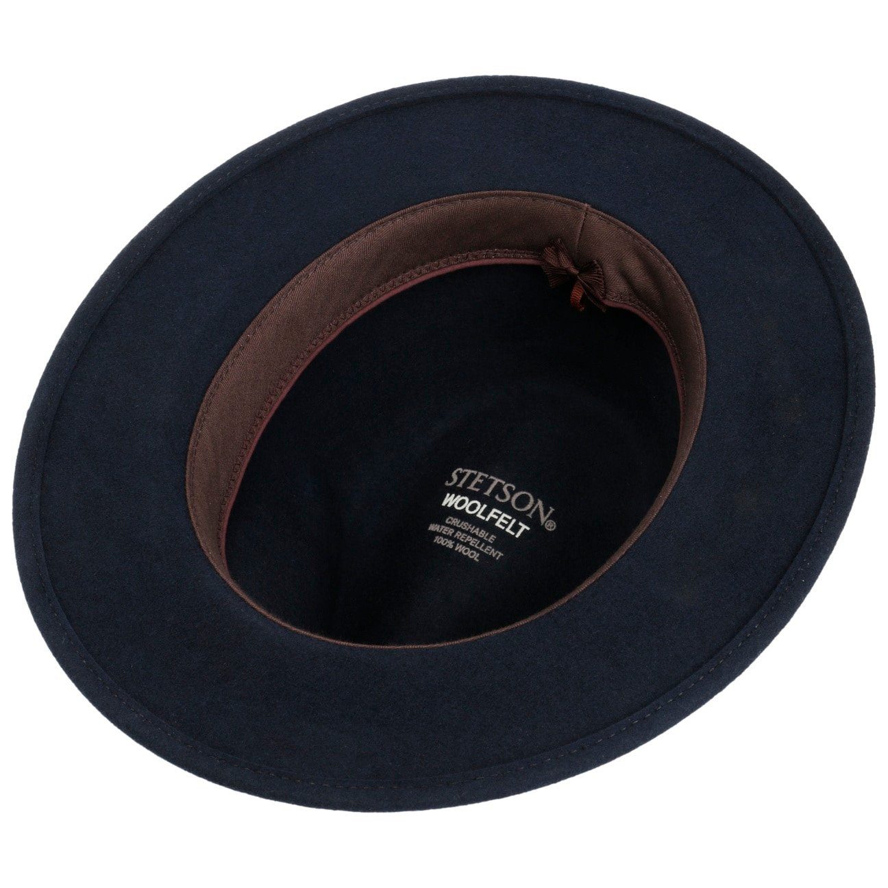 Stetson Filzhut (1-St) Wollfilzhut mit Lederband