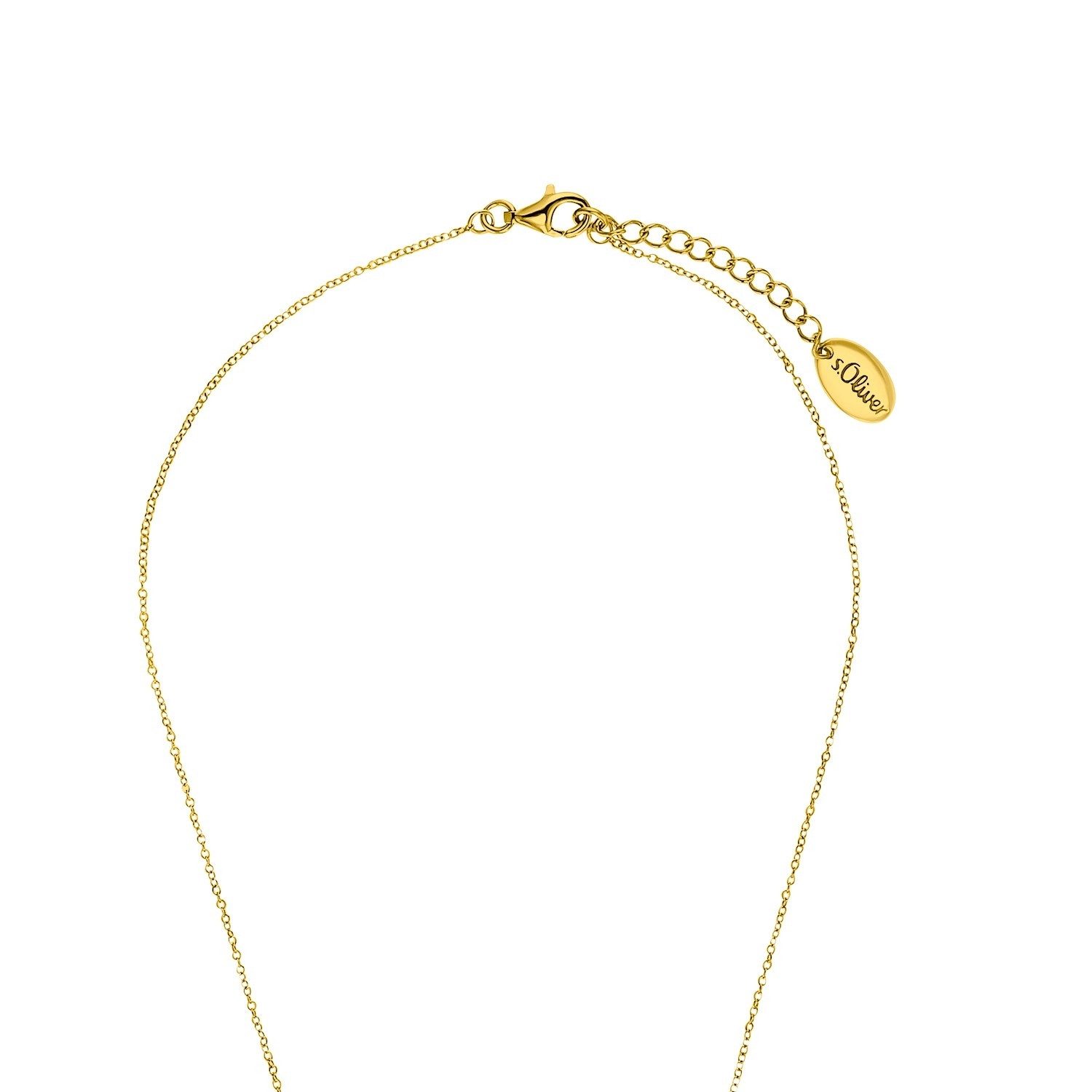 s.Oliver Silberkette für Damen, 925 Ste...