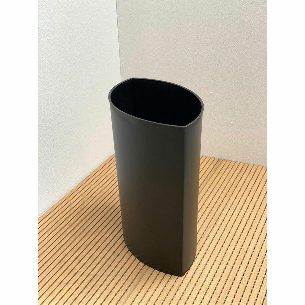 Depot4Design Papierkorb Maxi Lip Matt Schwarz