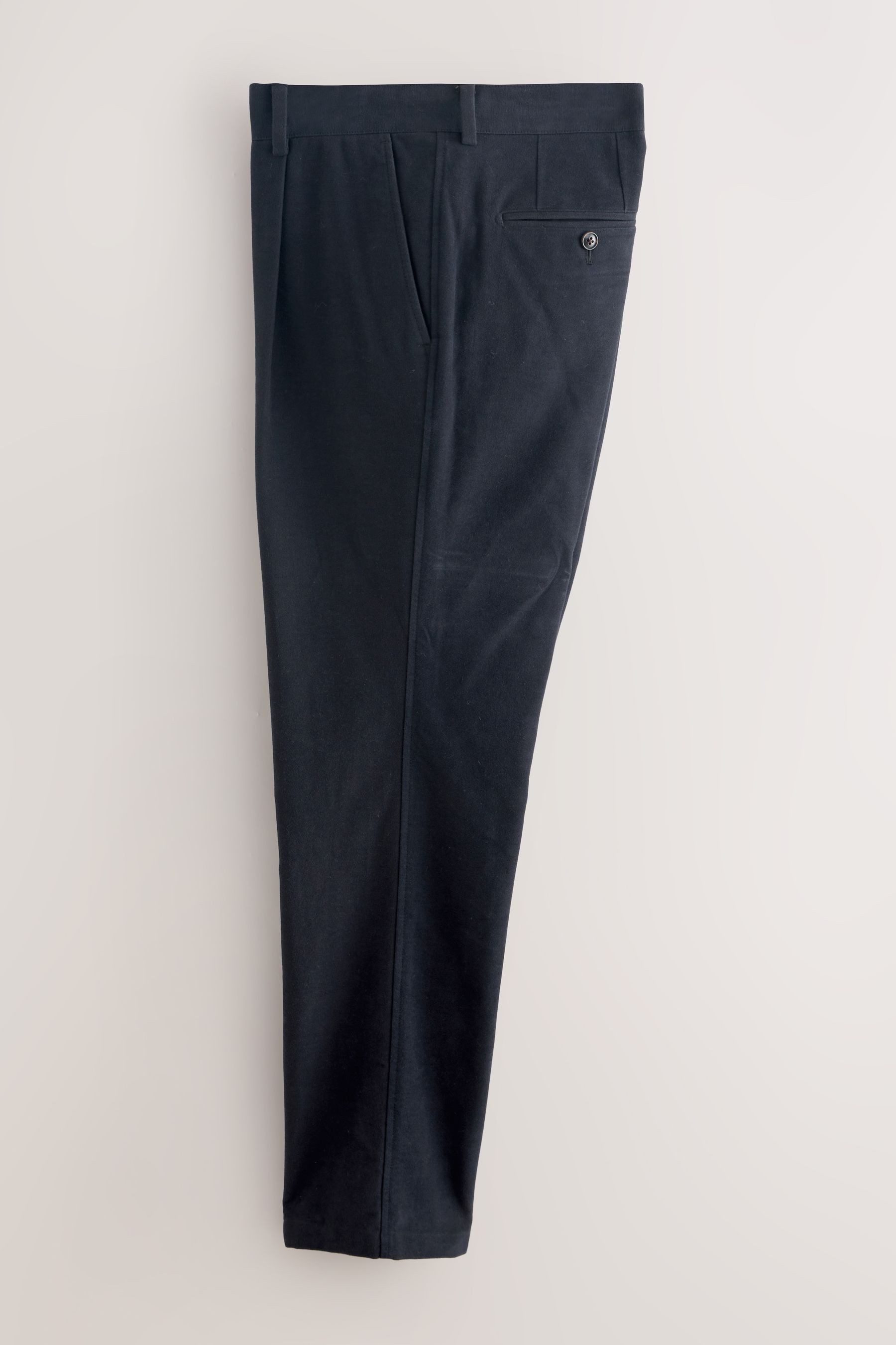 Next Anzughose Relaxed Fit Anzughose aus Baumwolle (1-tlg)
