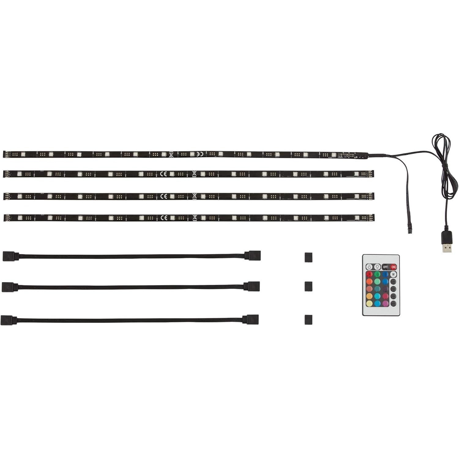 Briloner Leuchten LED-Stripe-Profil BRILO Leuchten - LED TV Beleuchtung, LED Band dimmbar, LED Strip selbs