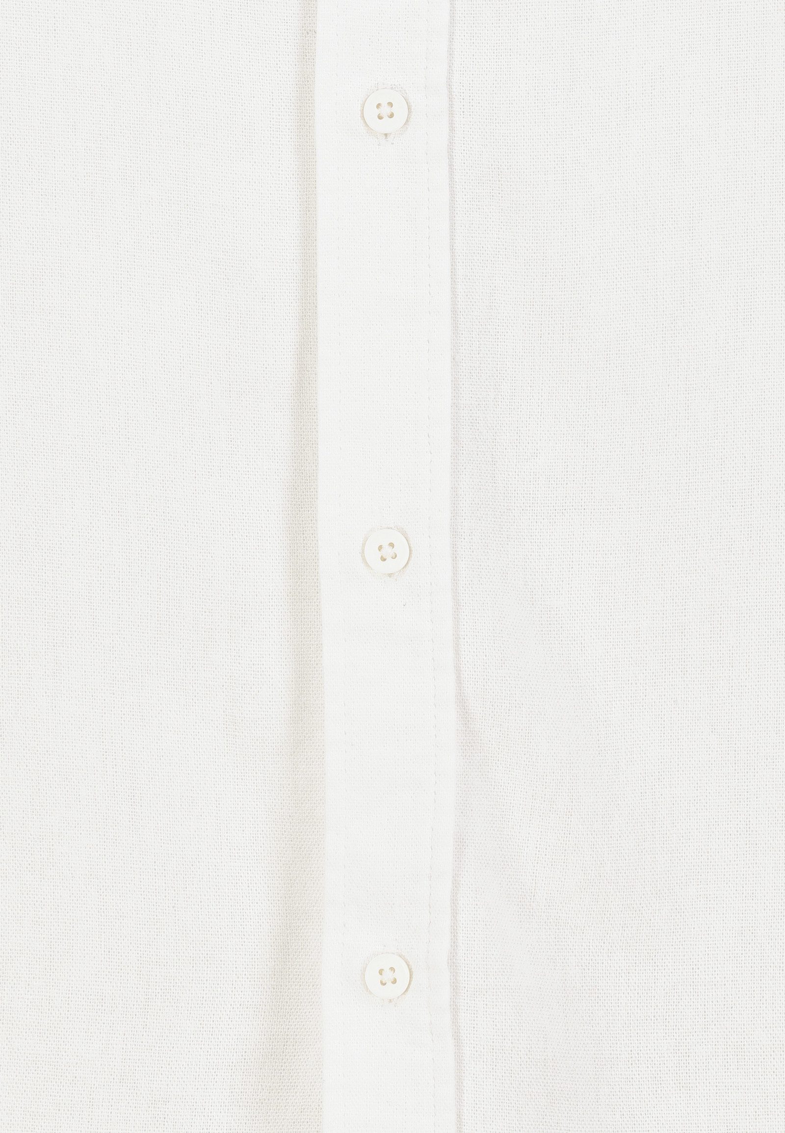Eight2Nine Langarmhemd Langarm Button Down Einfarbig Kentkragen Casual für Herren (1-tlg) Viskose aus verbesserter Rohstoffbeschaffung, Leinen nachhaltig