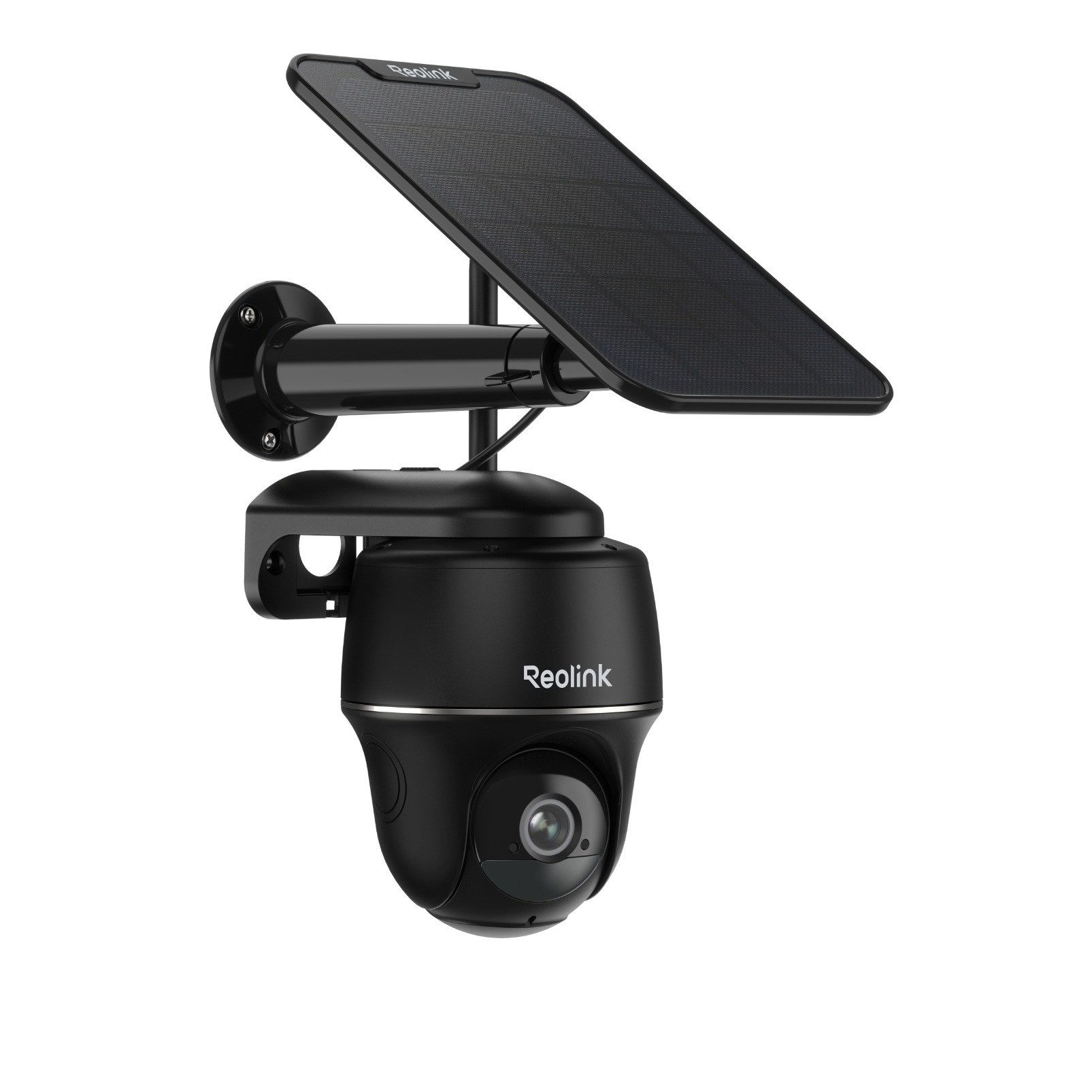 Reolink Überwachungskamera Argus PT+SP 5MP PTZ Akku- oder solarbetriebene 2,4/5GHz WLAN IP (Außenbereich, PIR-Erkennung,IR-Nachtsicht,Could-Speicherung)