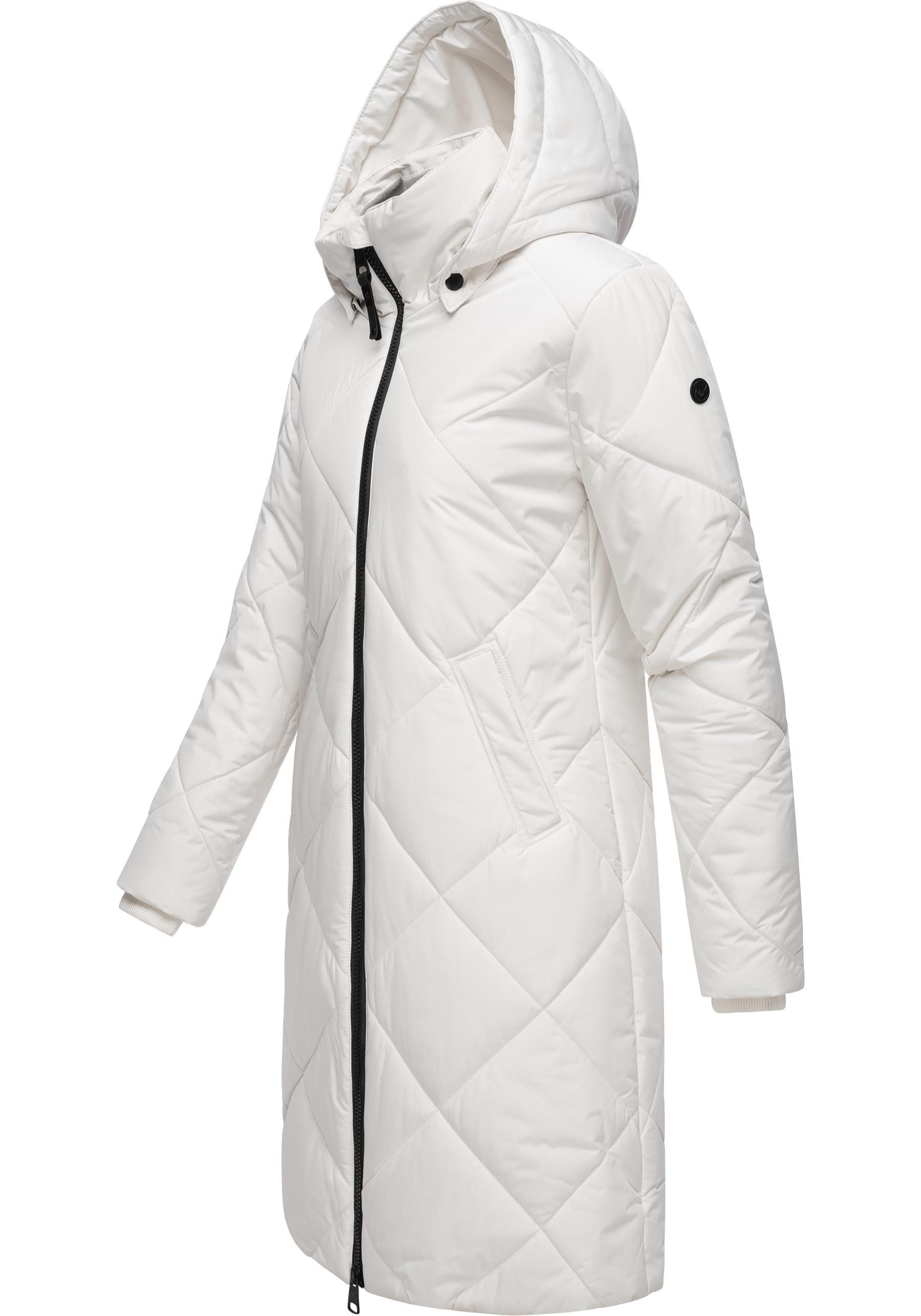 Ragwear Steppmantel Rebela stylischer Winterparka mit abnehmbarer Kapuze – Bild 2 von 5