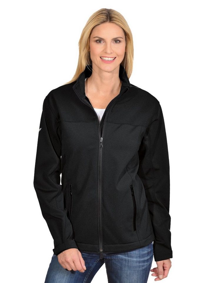 Trigema Softshelljacke TRIGEMA Softshelljacke RV unisex, Softshell aus  elastischer Microfaser