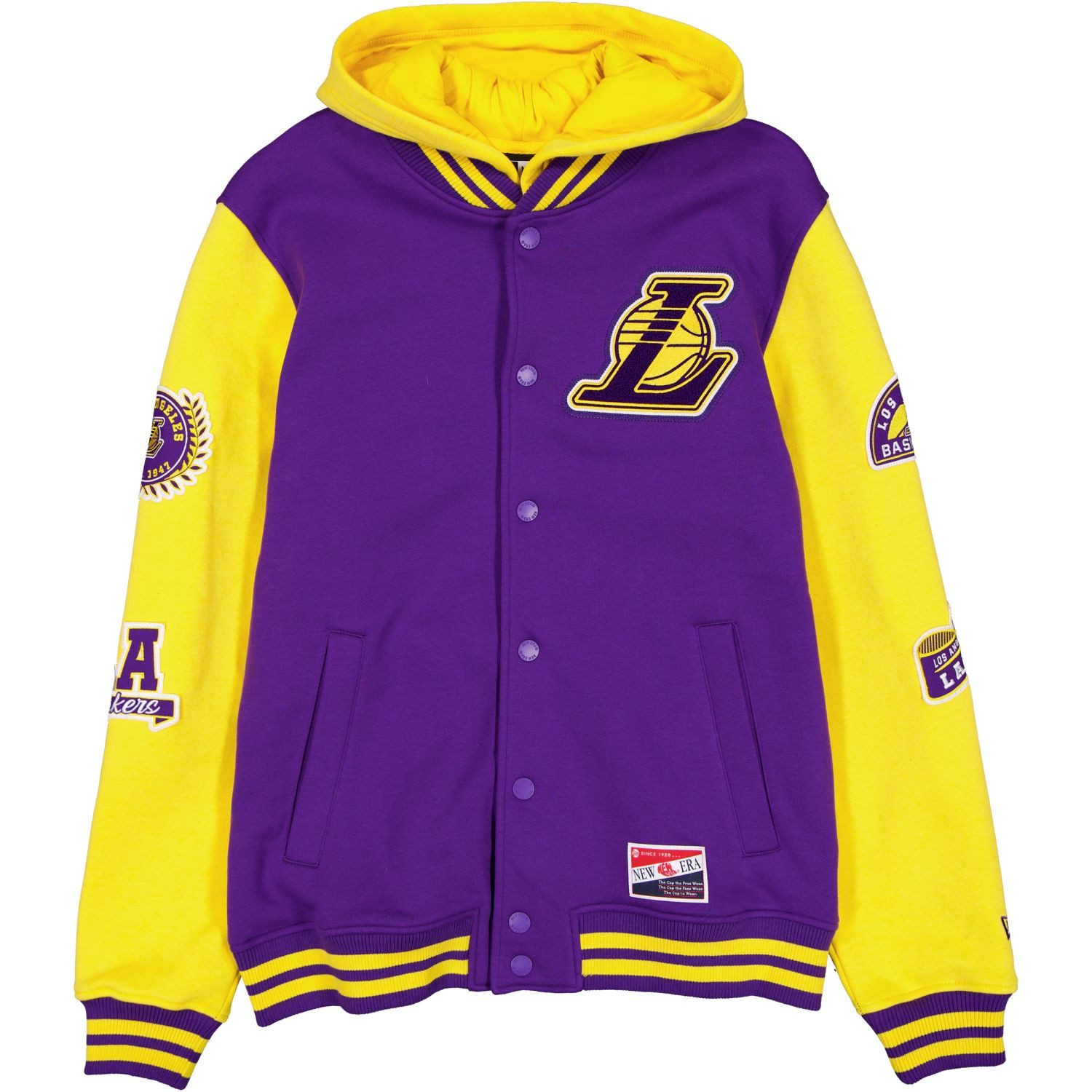 New Era Collegejacke Midweight Los Angeles Lakers