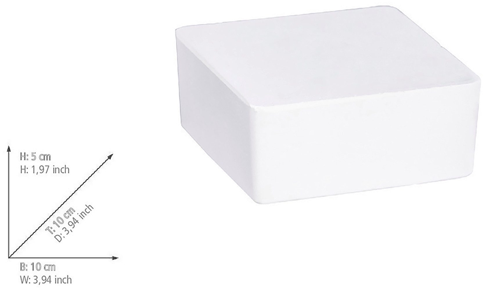 WENKO Raumentfeuchter-Nachfüllpack Modell Cube, für Raumentfeuchter Cube 500 g, Orange, reduziert Luftfeuchtigkeit ohne Strom, für Räume bis 40 m³