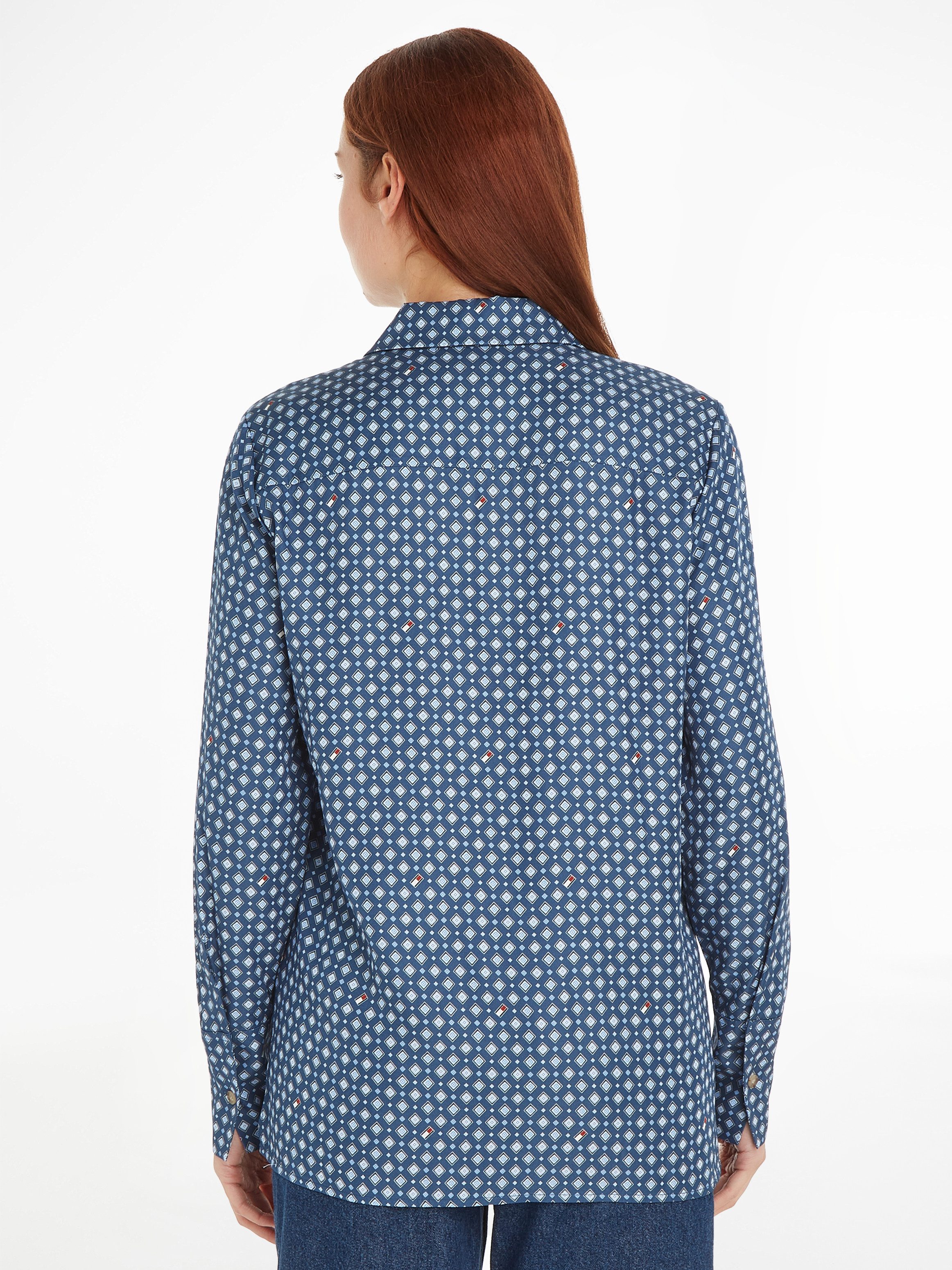 Tommy Hilfiger Hemdbluse FOULARD REGULAR SHIRT günstig online kaufen