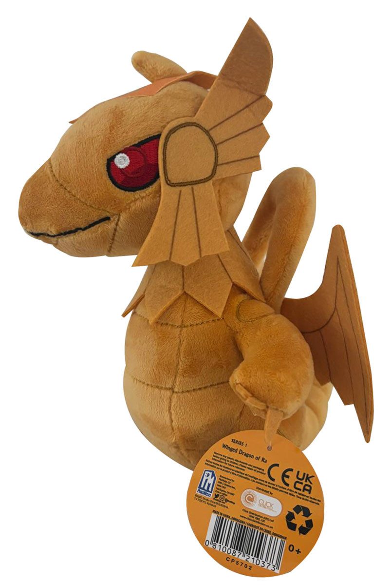 Kuscheltier Yu-Gi-Oh! Plüschfigur, The Winged Dragon of Ra, ca. 21 cm, Kuscheltier