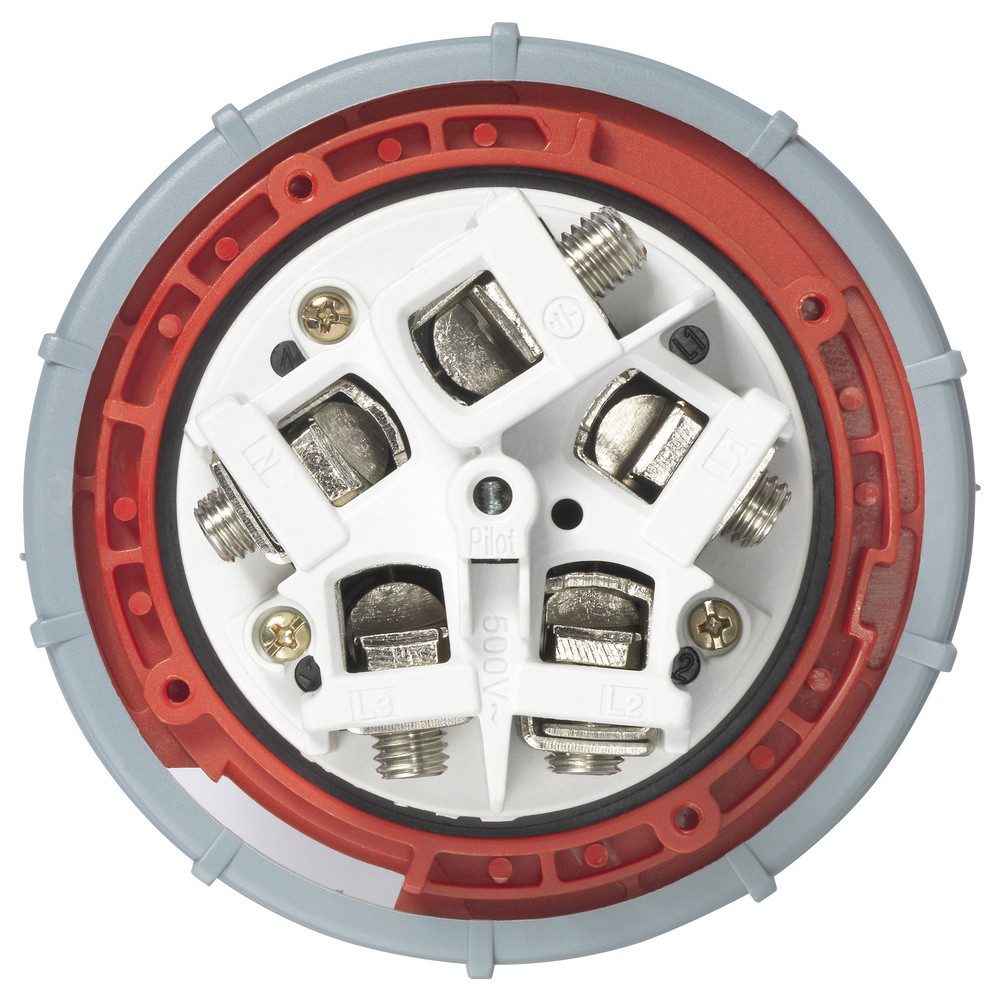 Sygonix Steckdose Sygonix SY-6790588 CEE Stecker 125 A 5polig 400 V/AC 1 St.